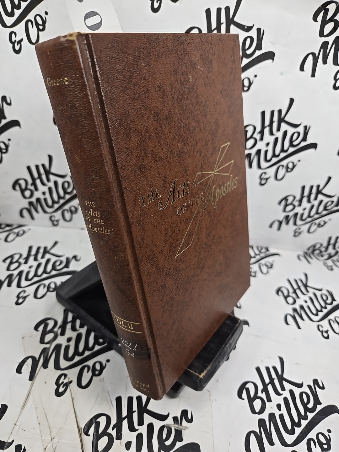 THE ACTS OF THE APOSTLES VOL II – FIRST PRINTING 1968- OLIVER B. GREENE