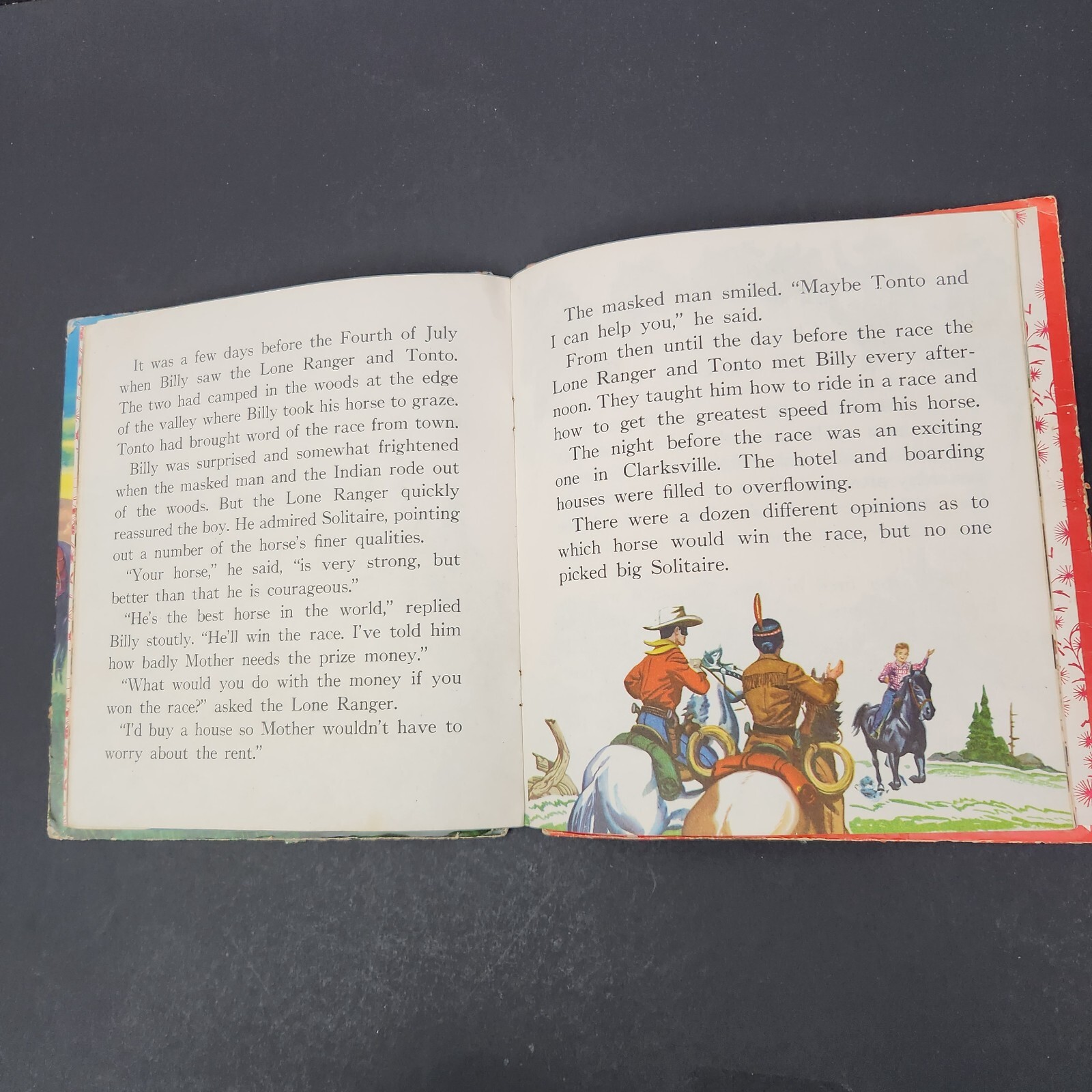 vintage 1951 The Lone Ranger and the War Horse authorized edition hardcover