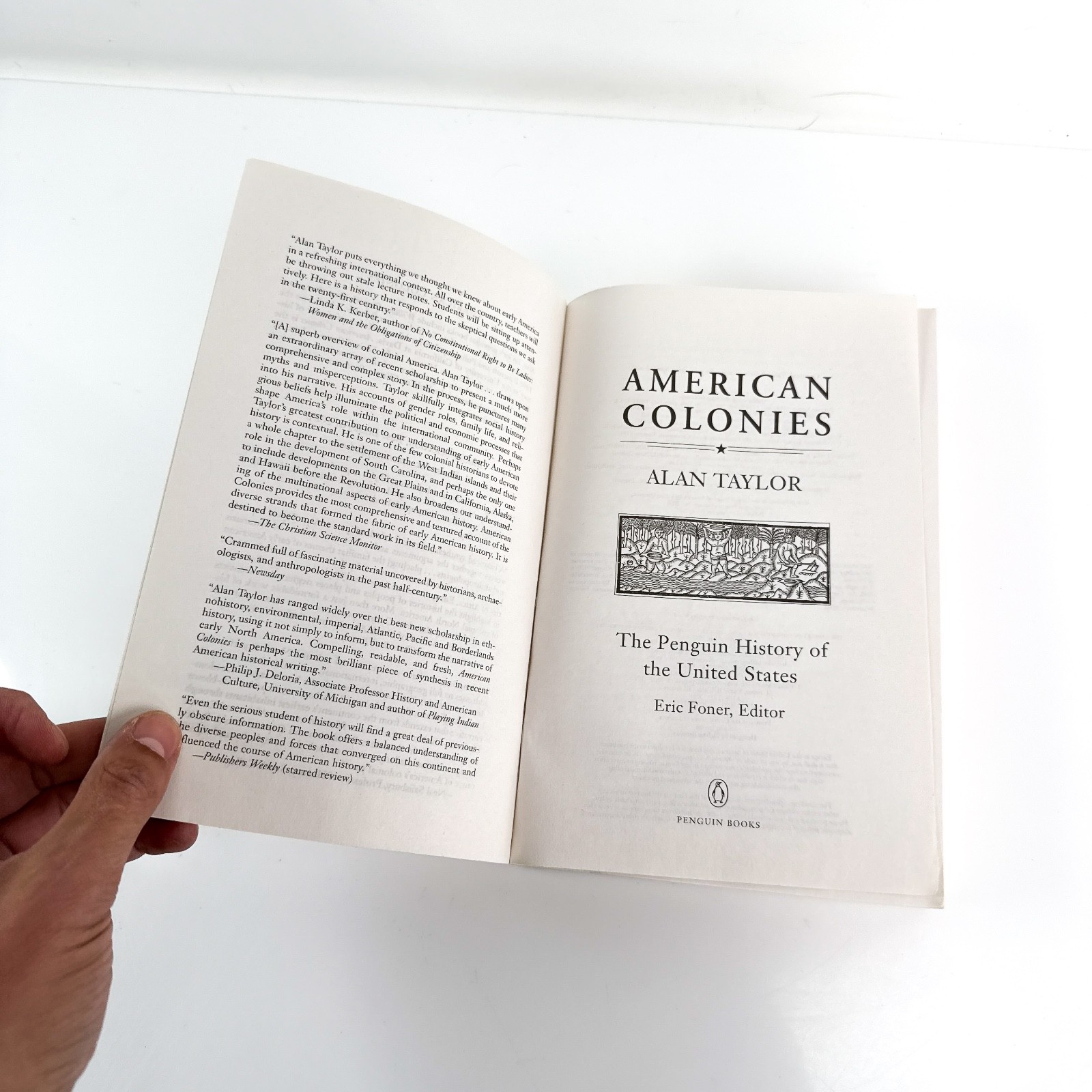American Colonies: The Settling of North America, Vol. 1 – Alan Taylor – Paperba