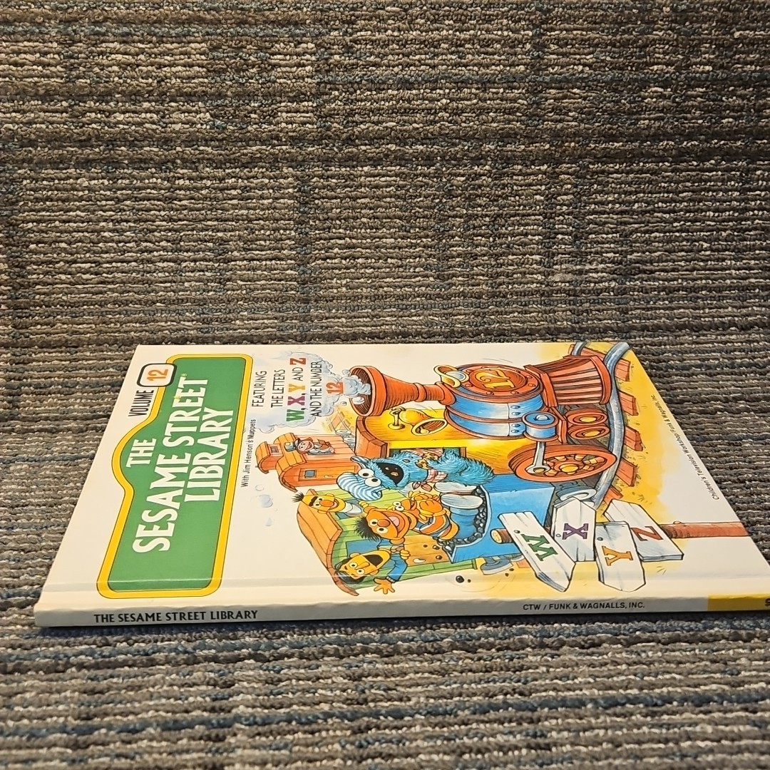 Sesame Street Library Volume 12 1978 Funk And Wagnalls