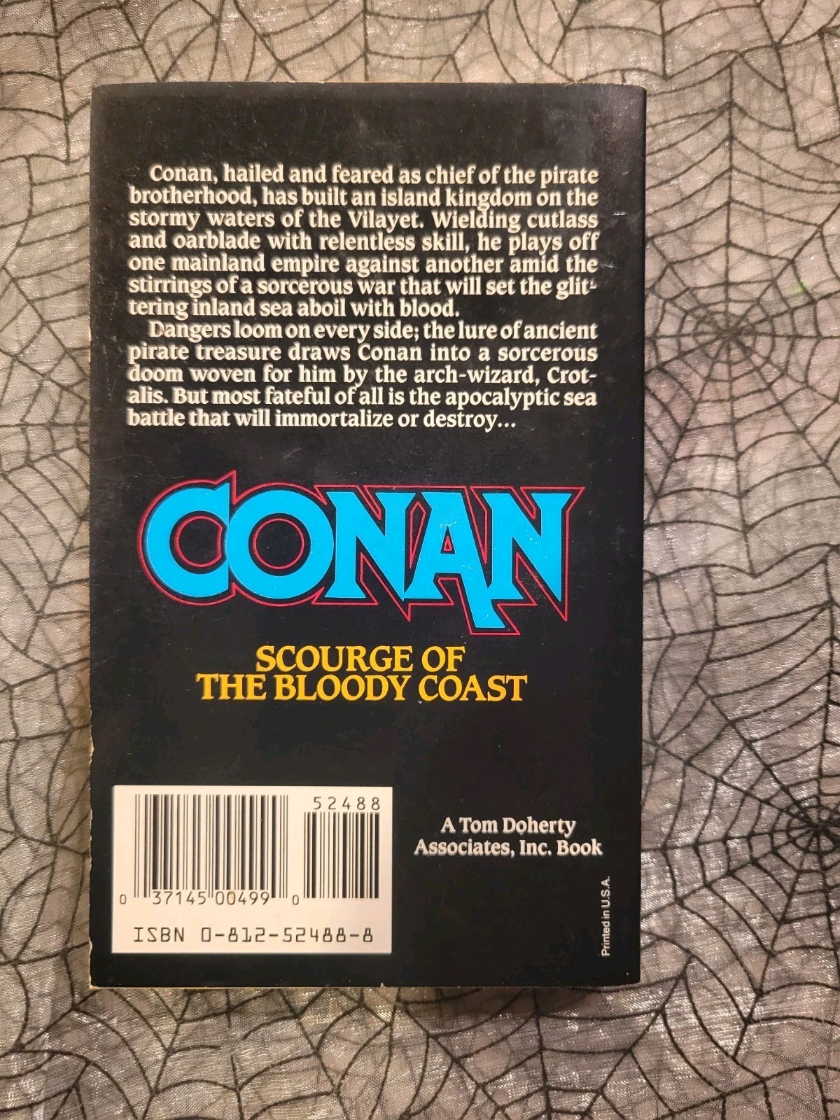 Conan The Barbarian Scourge of Bloody Coast Leonard Carpenter TOR 1994 Book