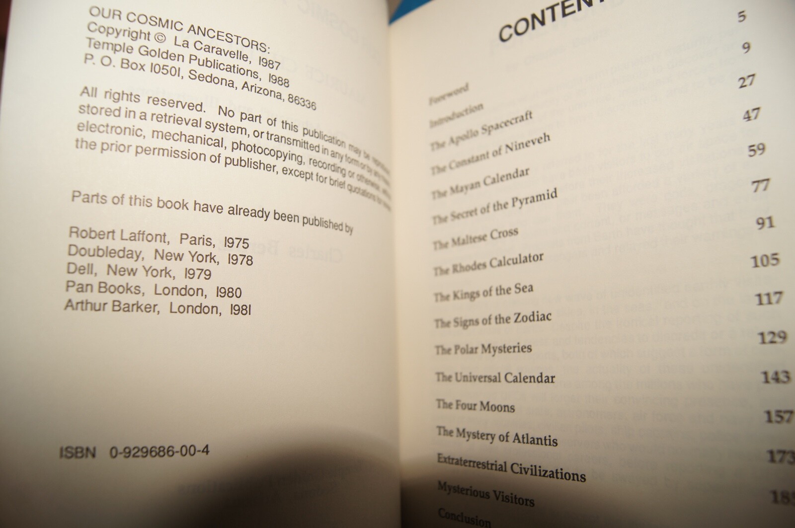 Behold a Pale Horse William Cooper 1991 500p Unrevised Protocol Zion Cosmic UFOs