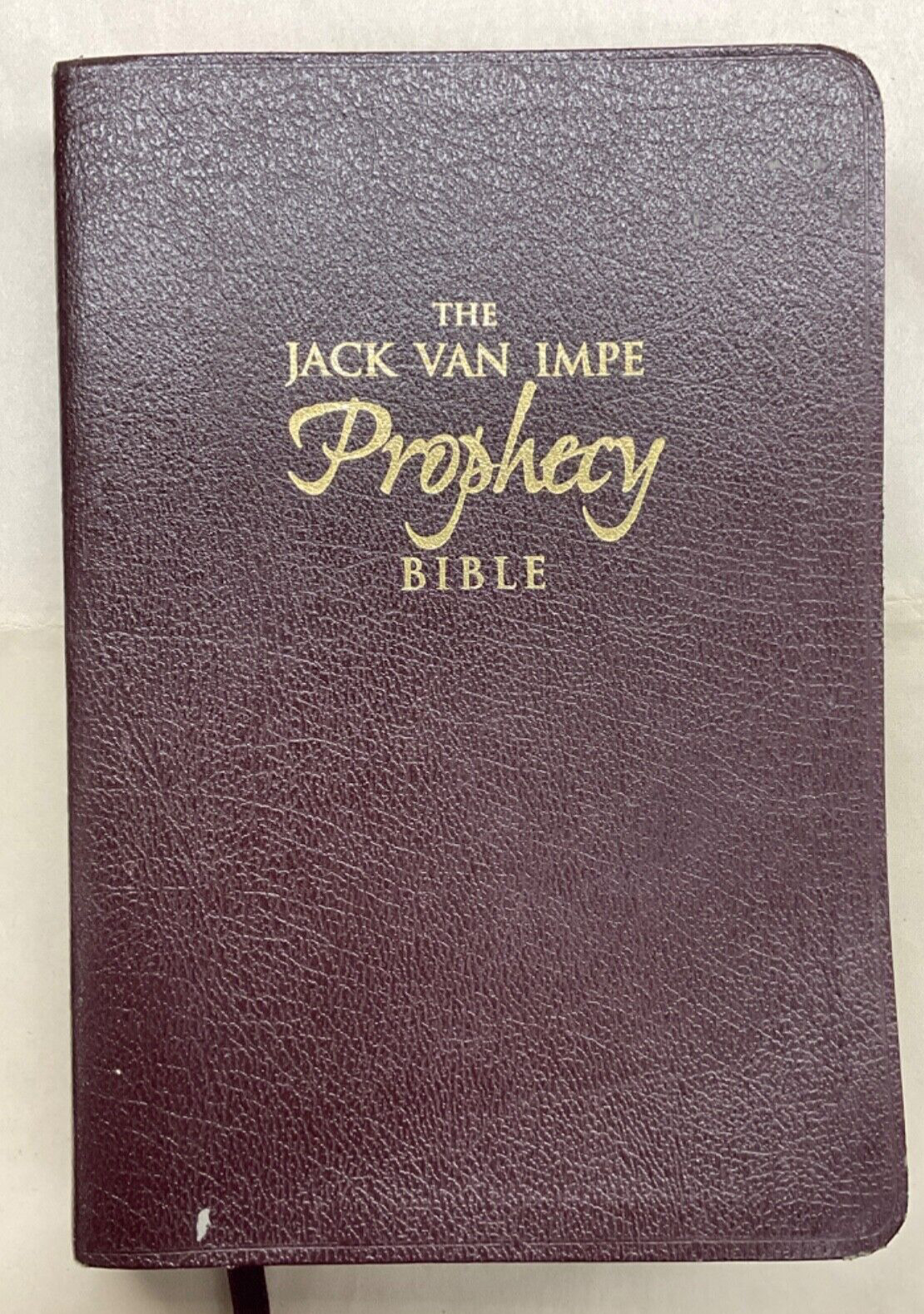 Jack Van Impe Prophecy Bible Limited Special Edition KJV Red Letter Edition