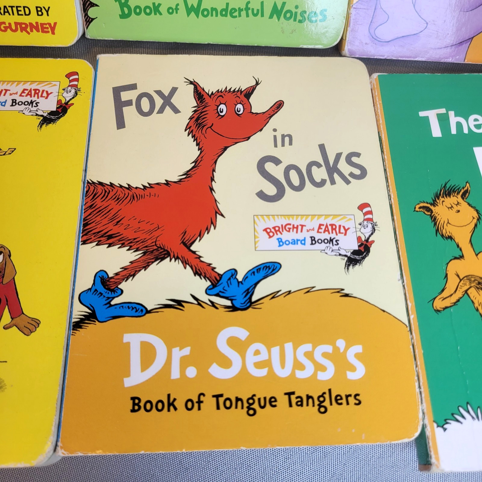 Bright And Early Board Books Dr Seuss Assorted Set Of 6 Children’s Books