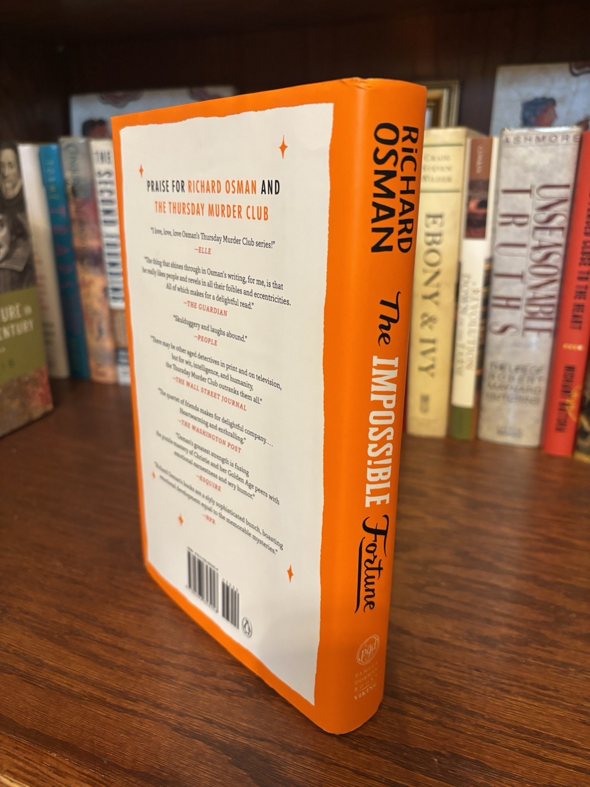 The Impossible Fortune. Richard Osman. 1st HC Ptg. Viking 2025. Near Fine