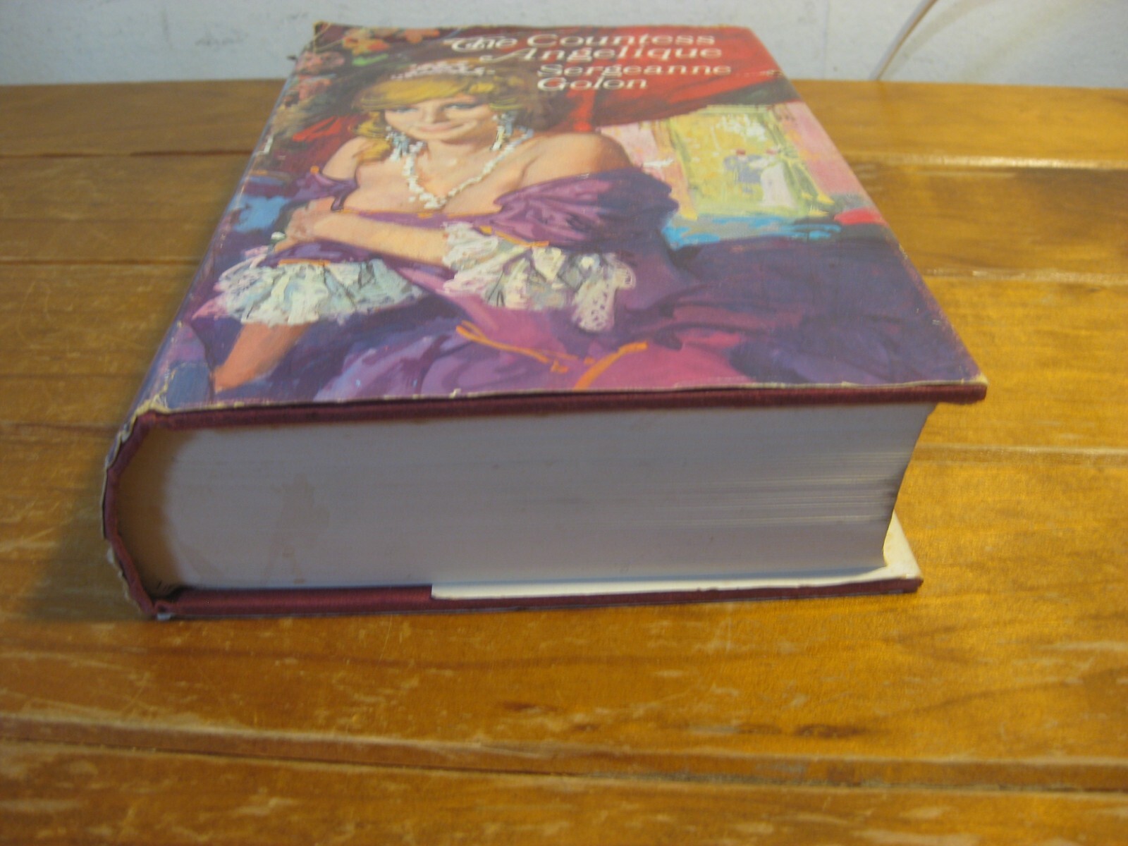 THE COUNTESS ANGELIQUE (1967) Sergeanne Golon (1st English Language Ed) HC/DC