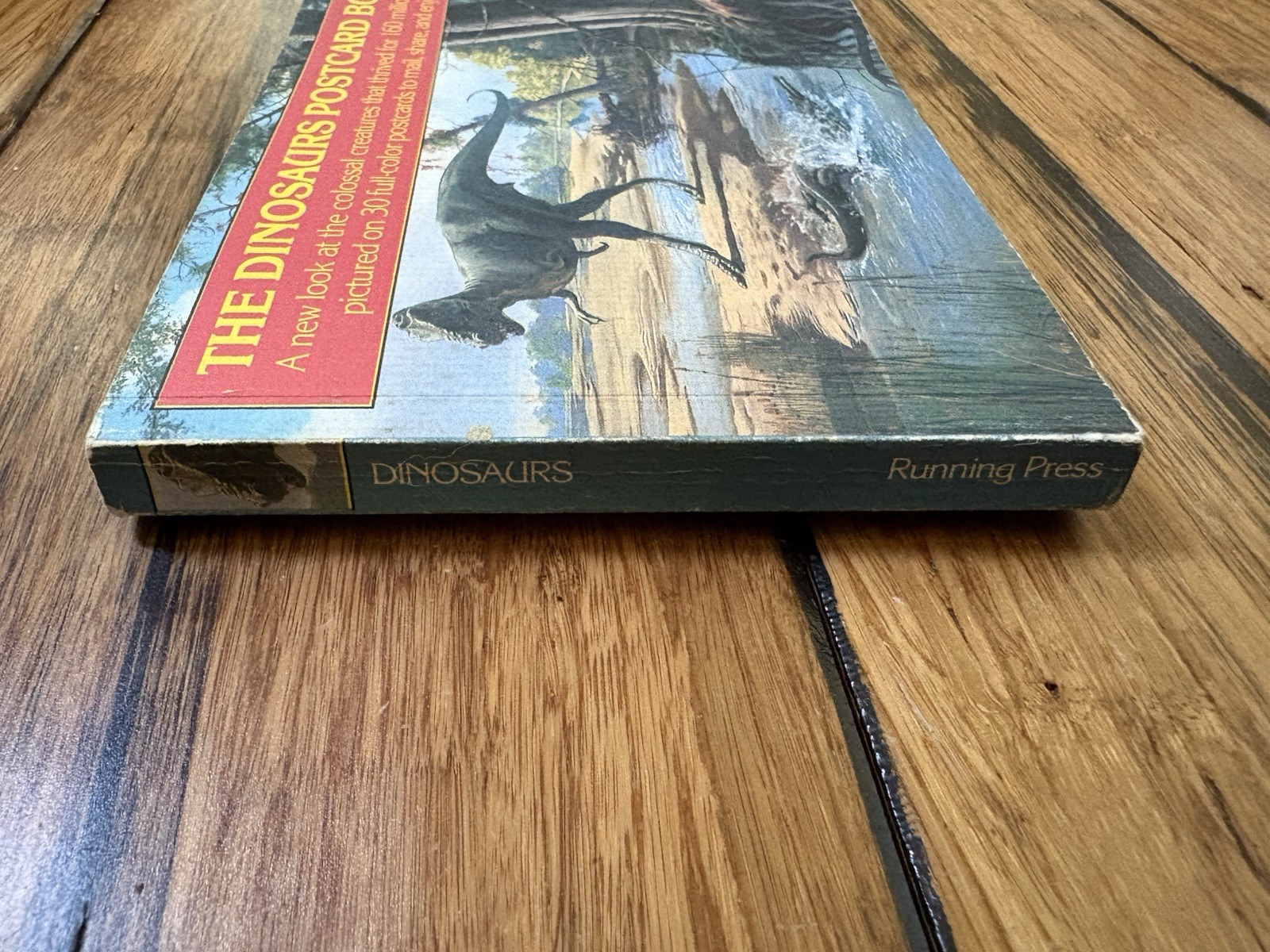 The Dinosaurs Postcard Book by Running Press. Complete With 30 Postcards. Rare!
