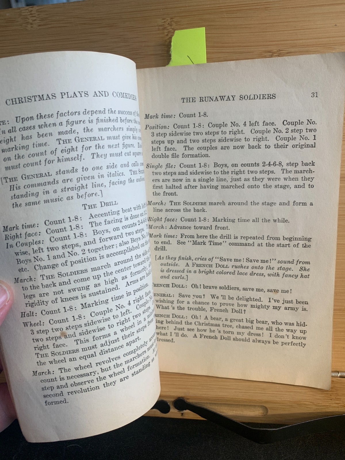 Book Christmas Plays and Comedies Beckley Cardy Company Chicago 1925 used