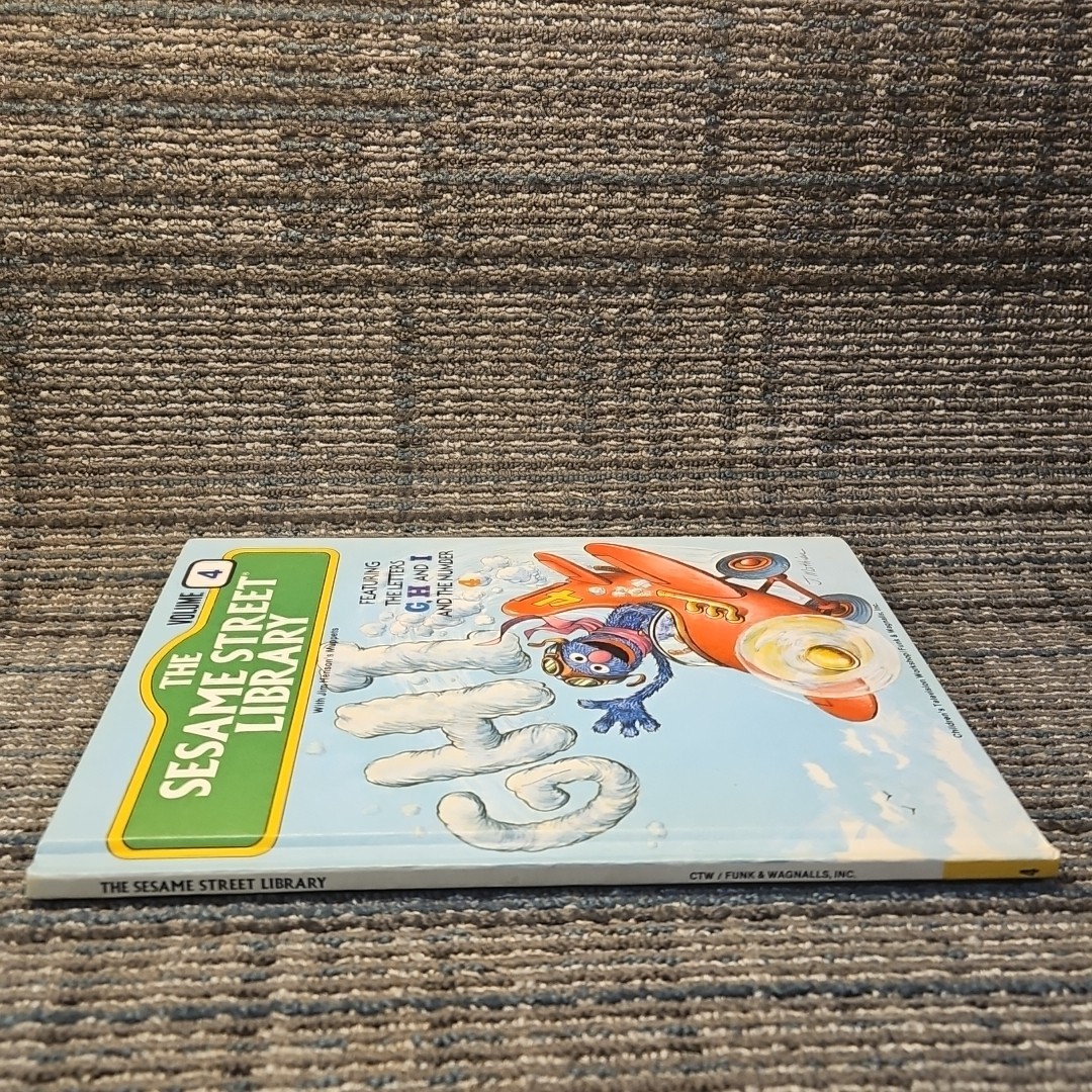 The Sesame Street Library Vol 4 Illustrated Hardcover, ABCs, Numbers, Funk & Wag