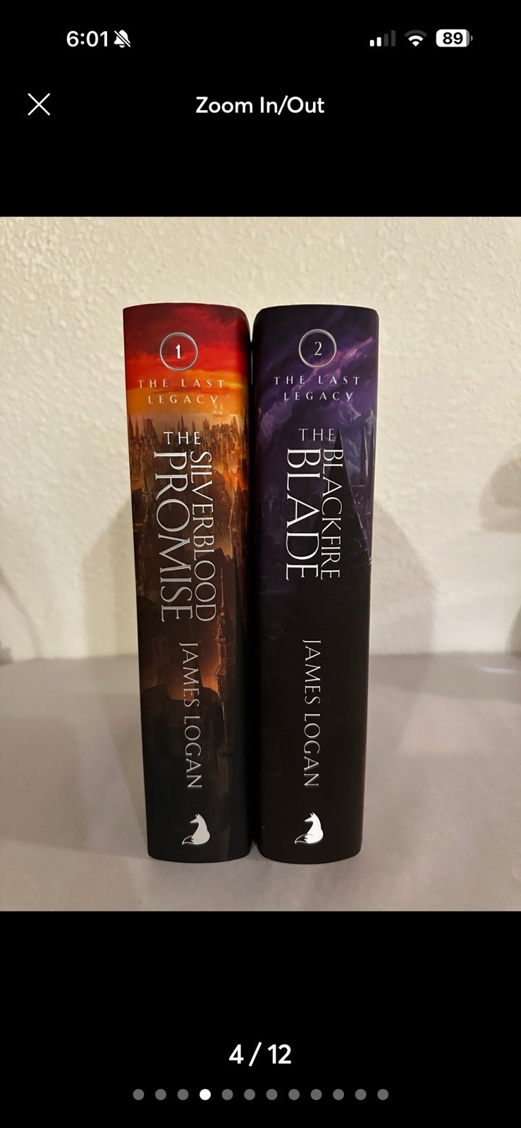 The Broken Binding – Silverblood Promise and Blackfire Blade by James Logan