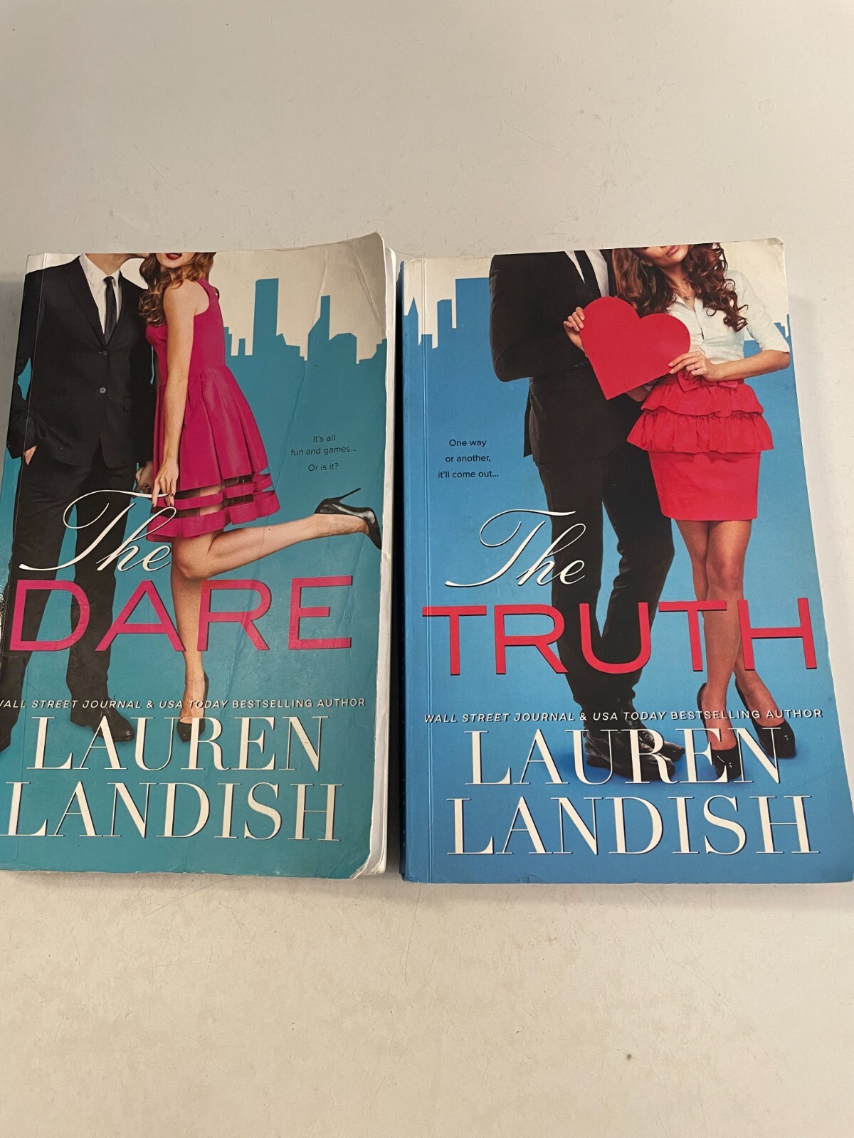 2 Lauren Landish Books The Truth and The Dare Paperback Book Set