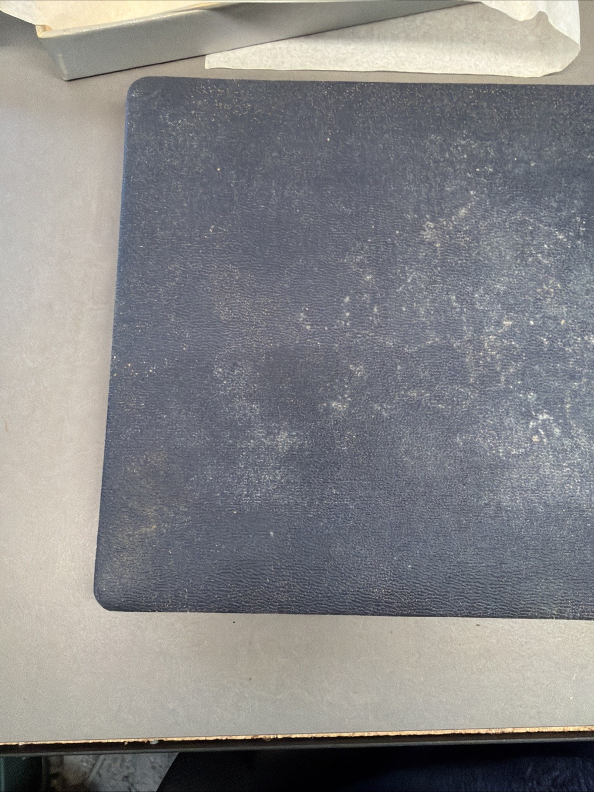 Vtg Yacht Log Book Boating Captains Log Guest Book Leatherette Samuel Ward Bt28