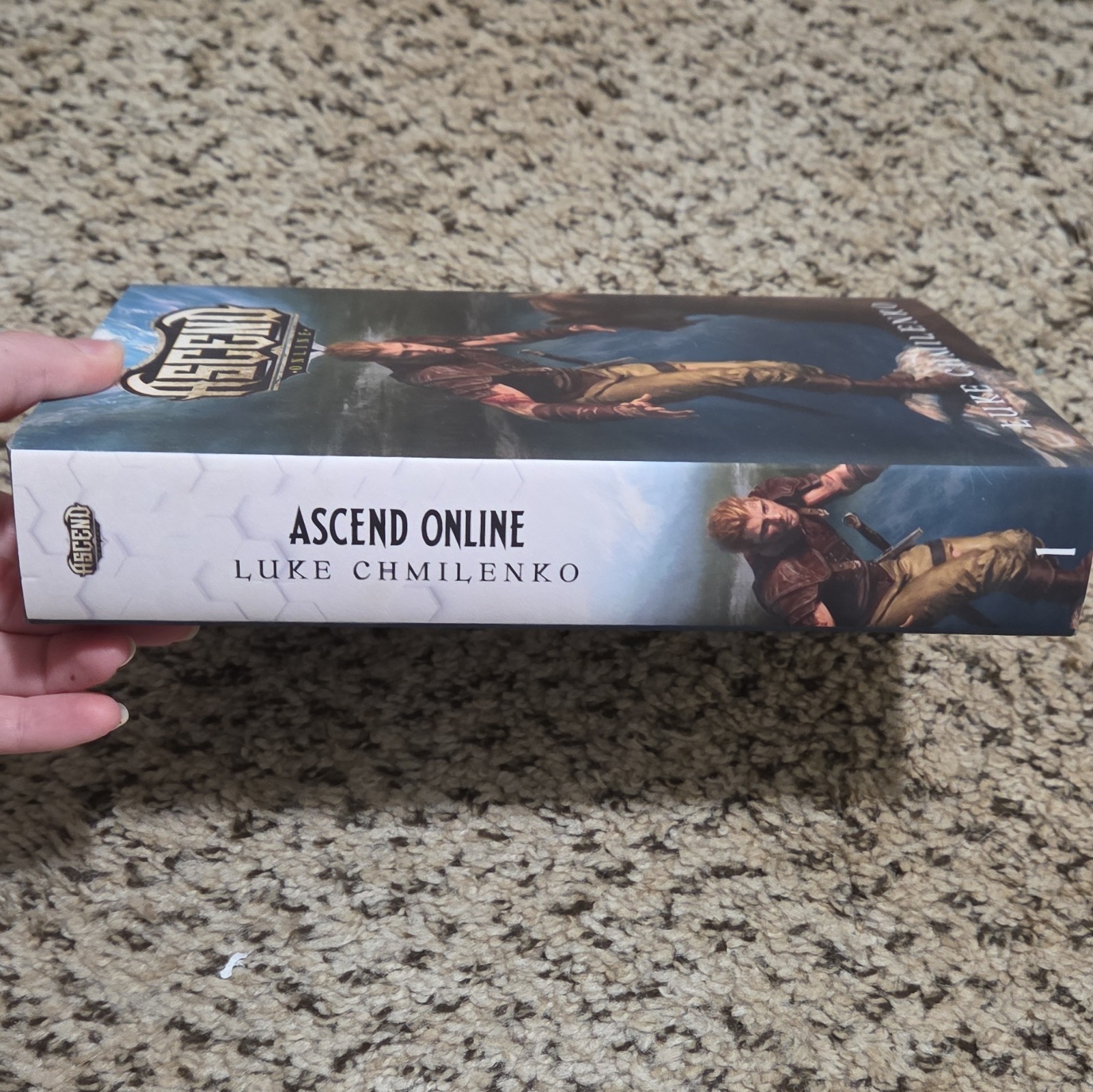 Ascend Online Books 1 & 2 Hardcover Set Luke Chmilenko Deluxe Collectors Ed
