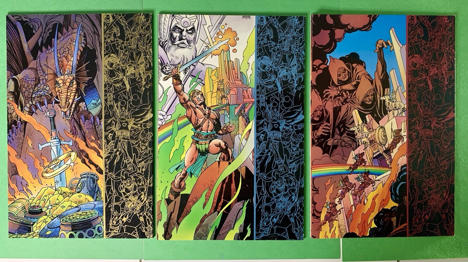 THE RING OF THE NIBELUNG By ROY THOMAS & GIL KANE VOLUMES 1,2,4 (DC SOFTCOVER)