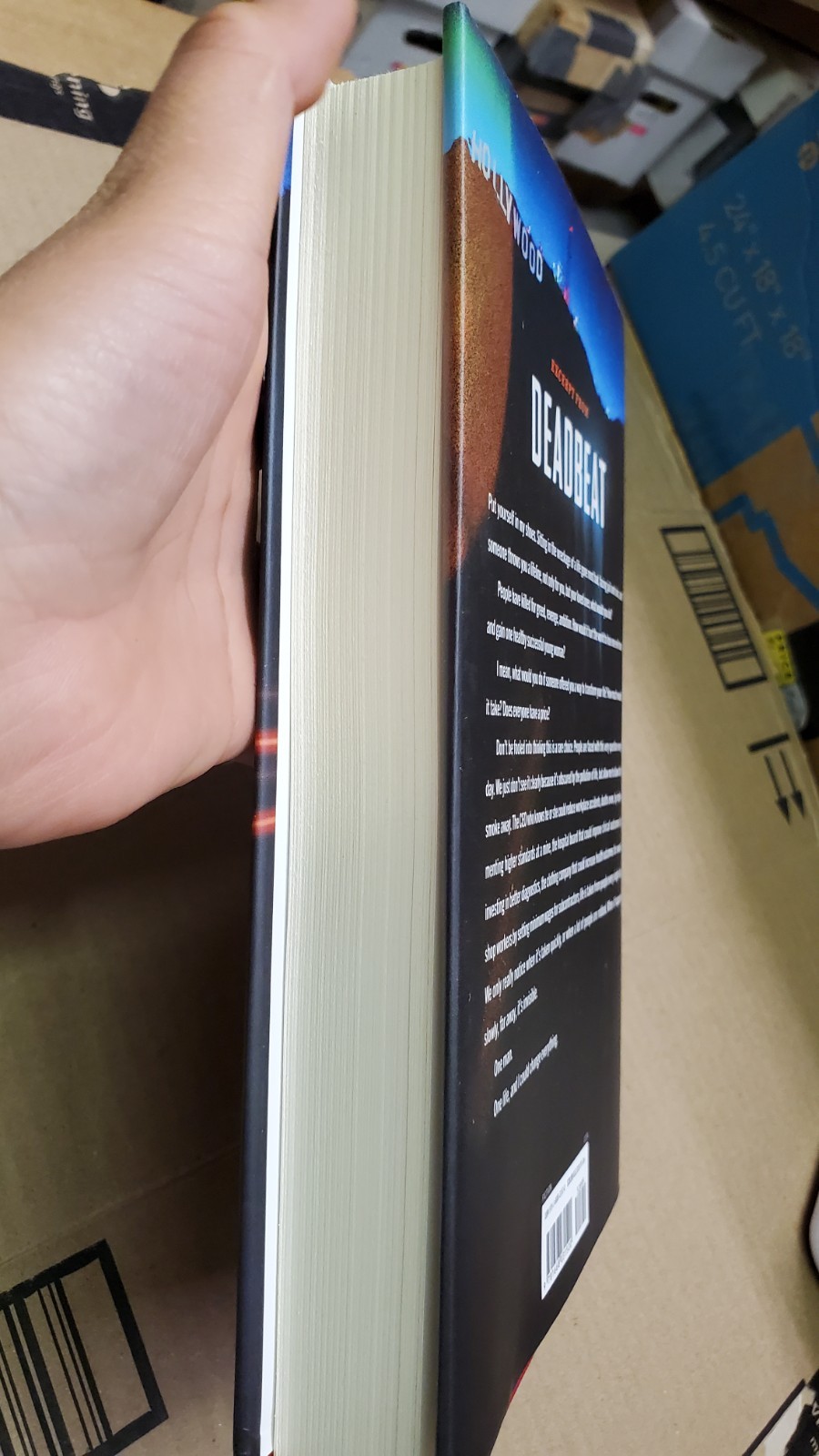 Deadbeat By Adam Hamdy Atria Books 2024 Hardcover