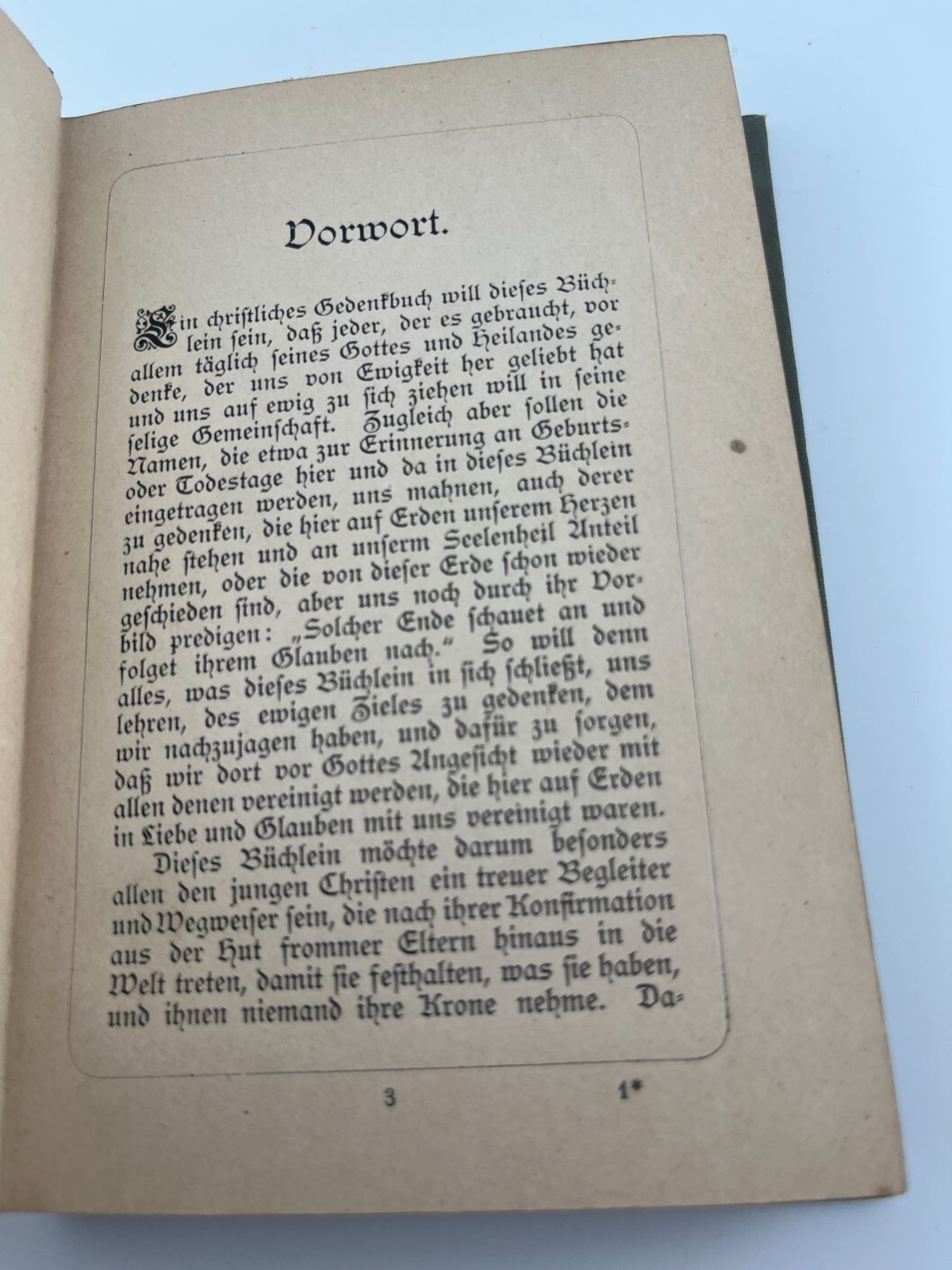 Christliches Gedenkbuch German 19th century Christian daily verse