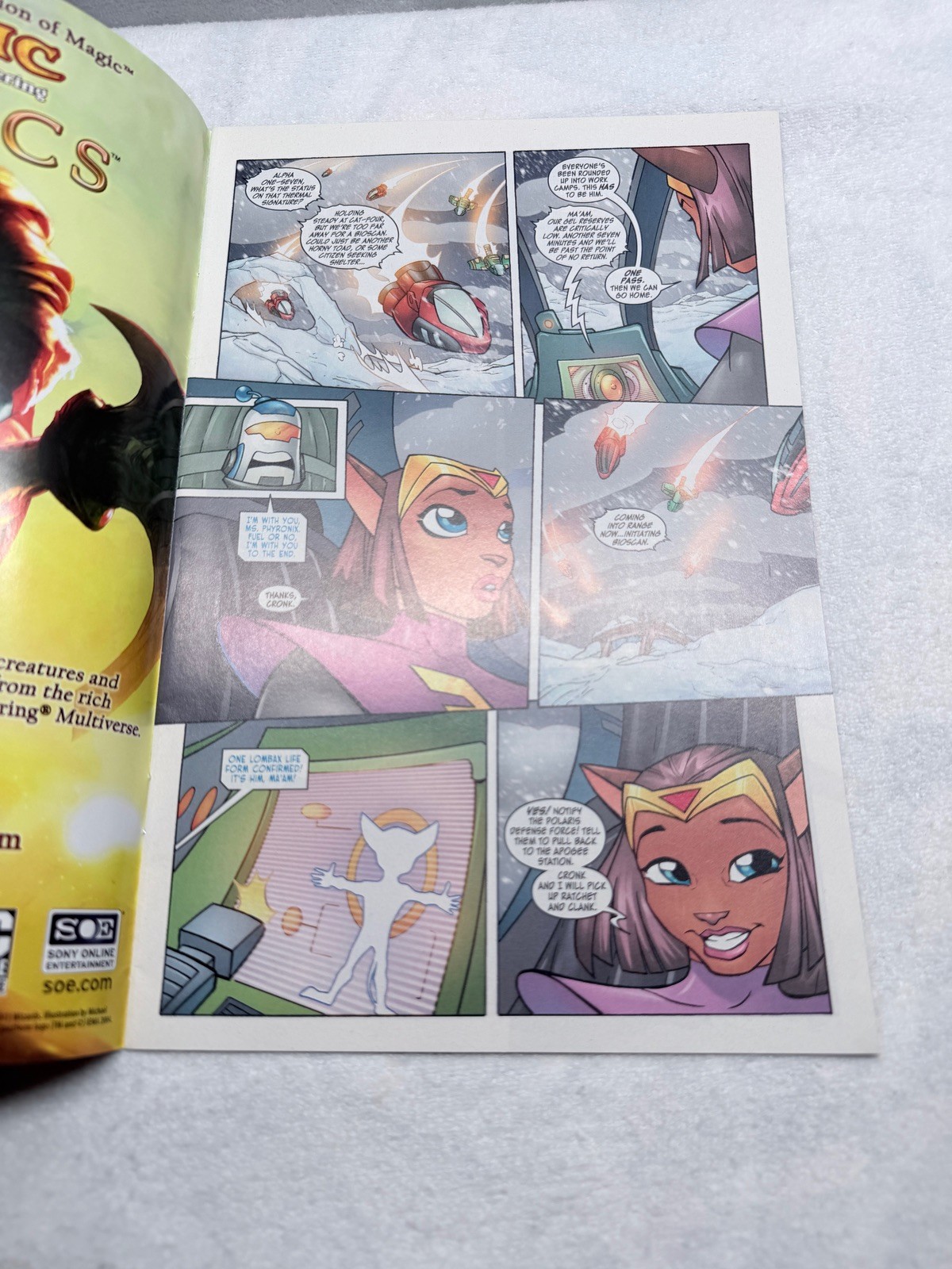 Ratchet & Clank DC Comics Used Condition Book