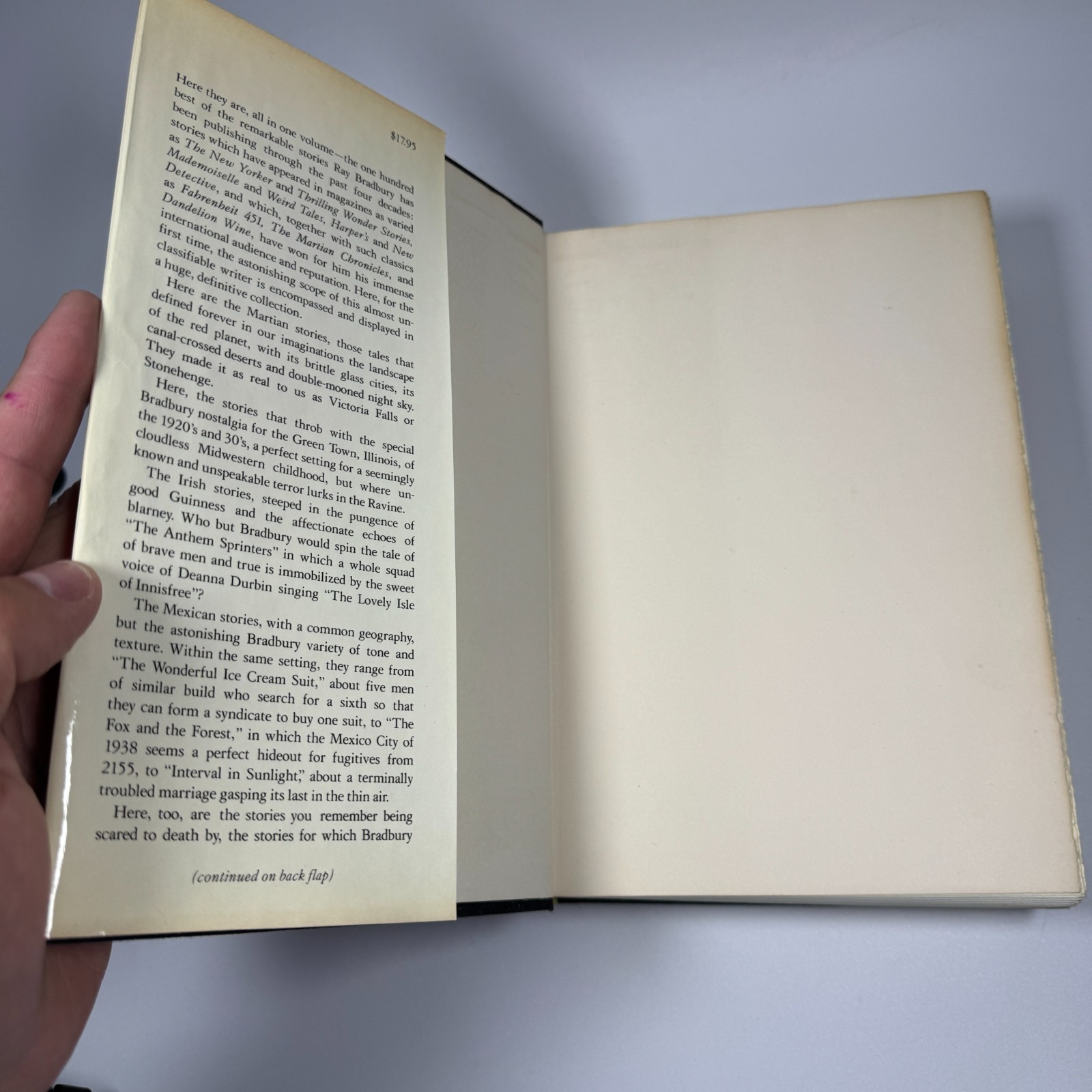 The Stories of Ray Bradbury by Ray Bradbury Hardcover DJ 2nd Printing 1980