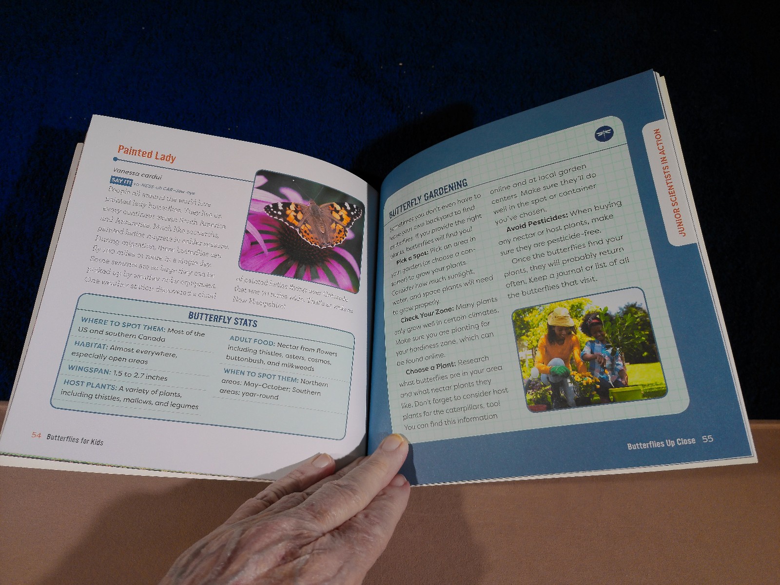 BUTTERFLIES FOR KIDS AGE6-9 JUNIOR SCIENTIST’S GUIDE 72 PAGES 2021