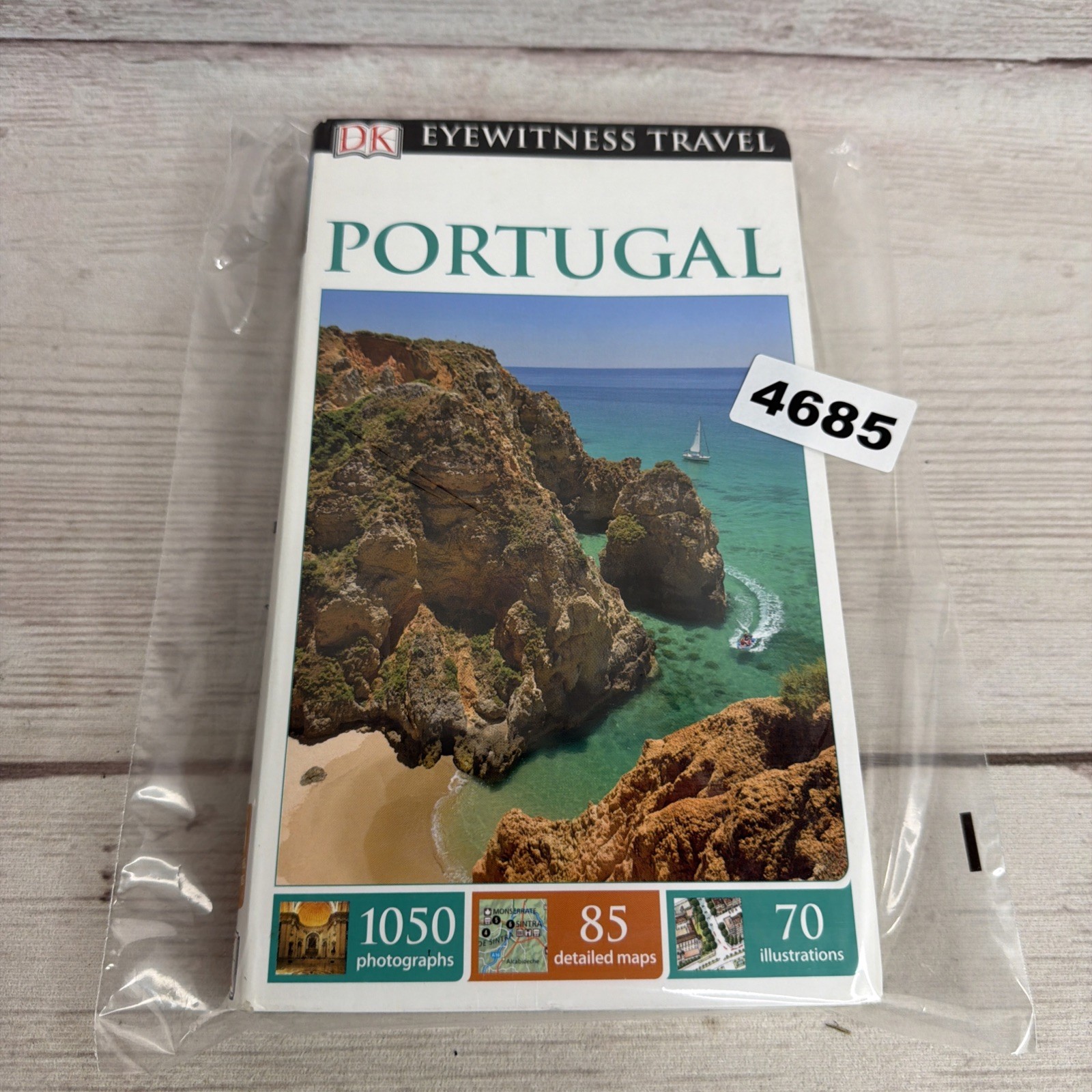DK Eyewitness Travel Guide: Portugal – Flexibound – VERY GOOD Free Shipping!