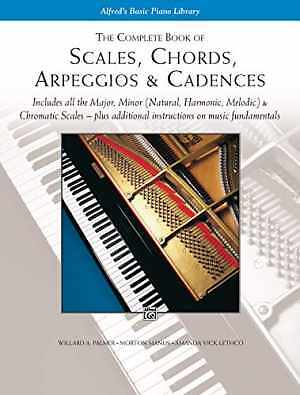 The Complete Book of Scales, Chords, – Paperback, by Palmer Willard A.; – Good