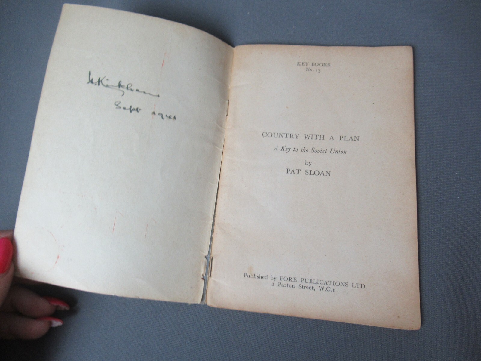Country With A Plan by Pat Sloan Book – Soft Cover – 72 Pages – 177