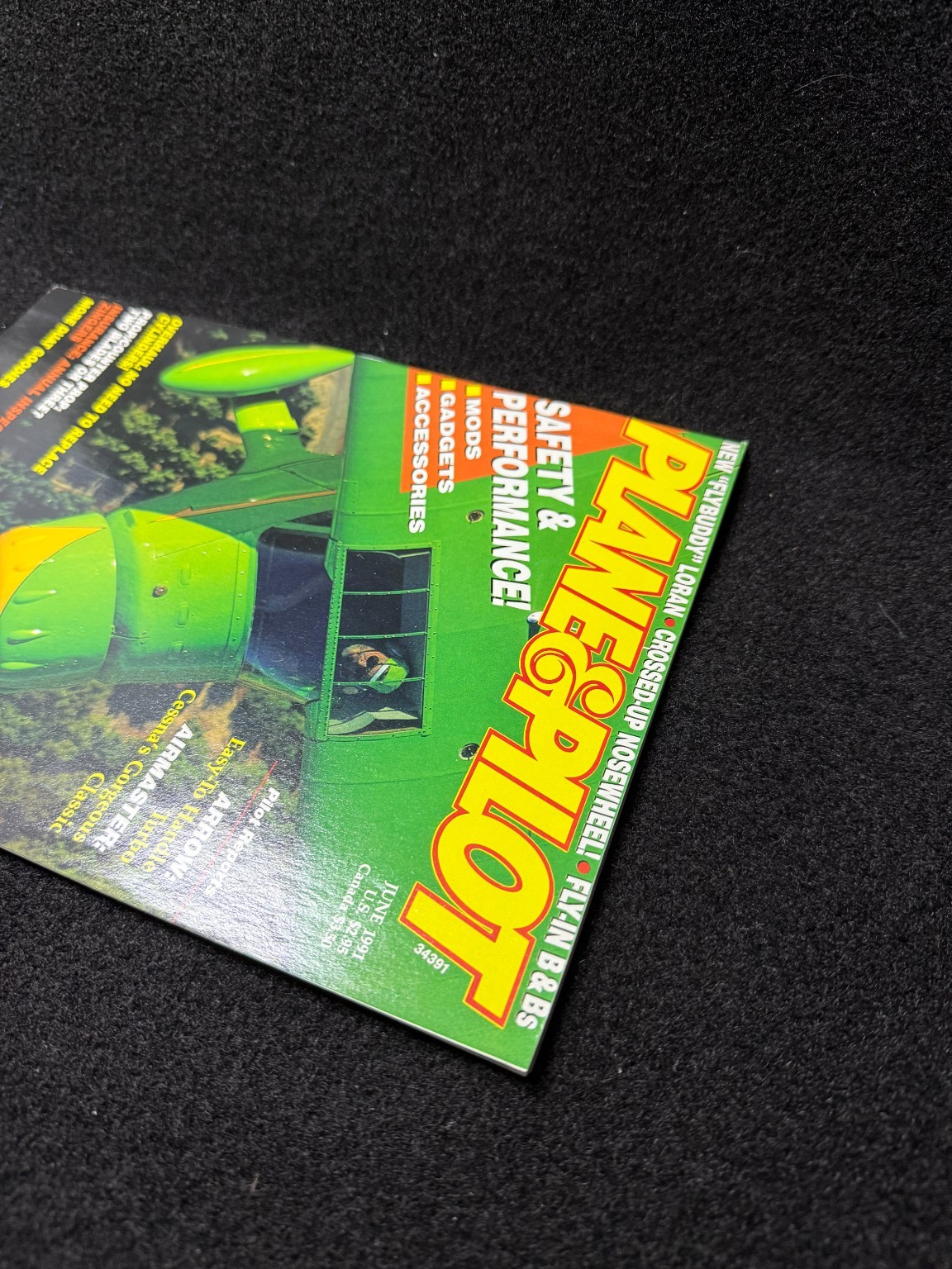 Plane & Pilot Magazine June 1991 Aviation Aircraft Safety Performance Vintage