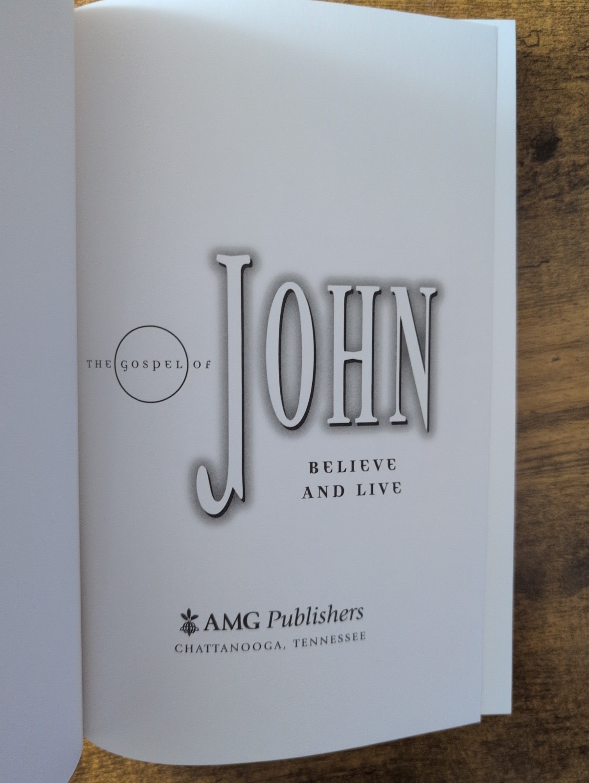 Gospel of John : Believe and Live by Elmer L. Towns (2002, Hardcover)