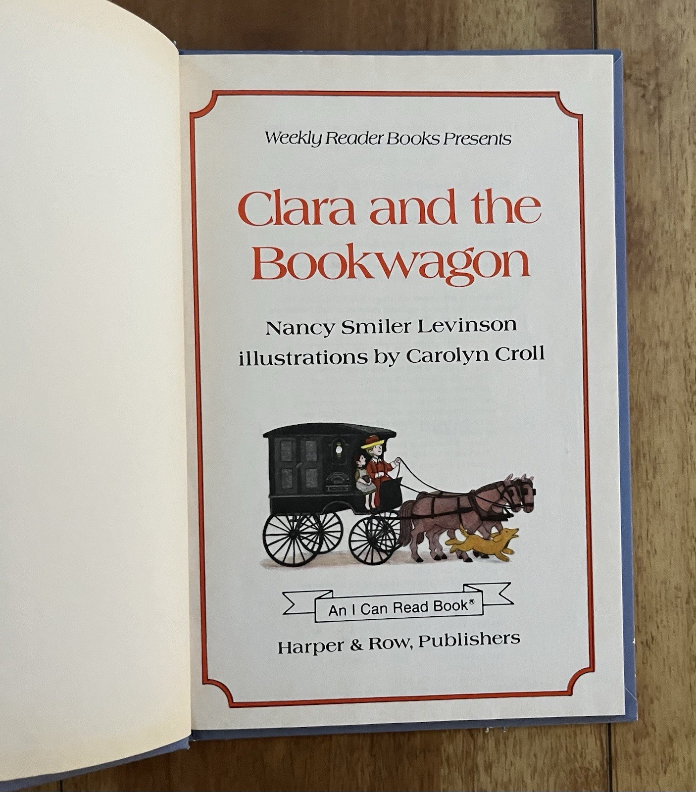 VTG Lot of 3 – Picture for Harold’s Room/Hattie Rabbit/Clara & the Bookwagon