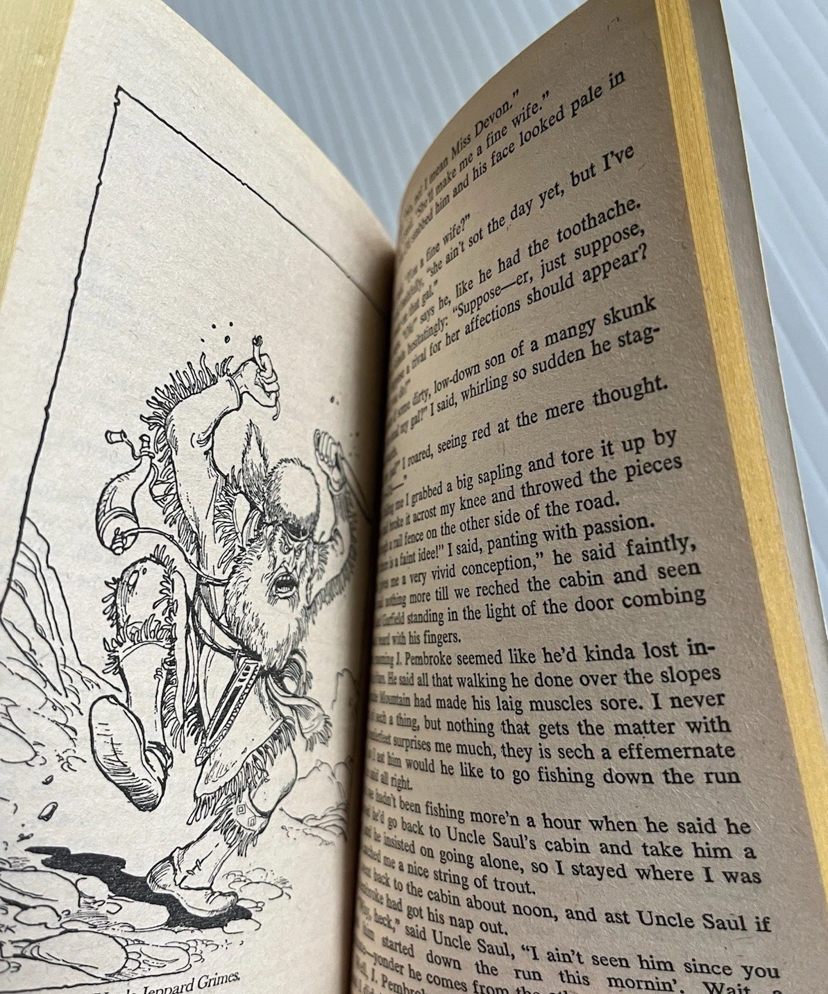ROBERT E. HOWARD – A Gent From Bear Creek (Zebra 1st Print 1975 PB)*UNREAD VG+*
