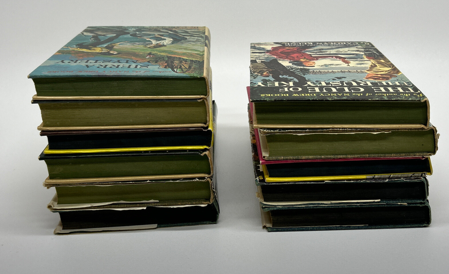 Lot Of 11 Nancy Drew Books Carolyn Keene Hardcover