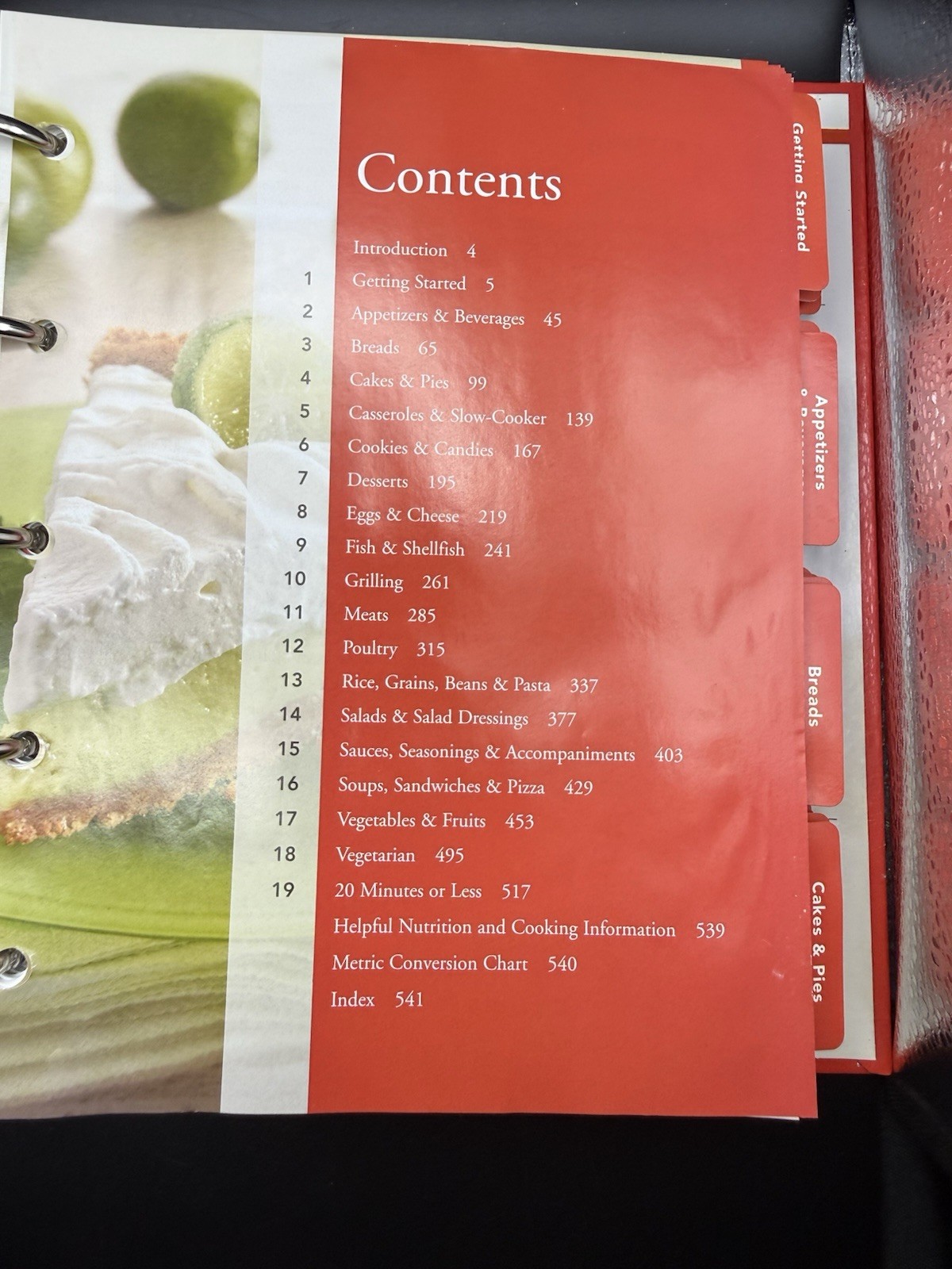 Betty Crocker Cookbook Lot Big Red 5-Ring Binder Cooking Basics Hardcover Set