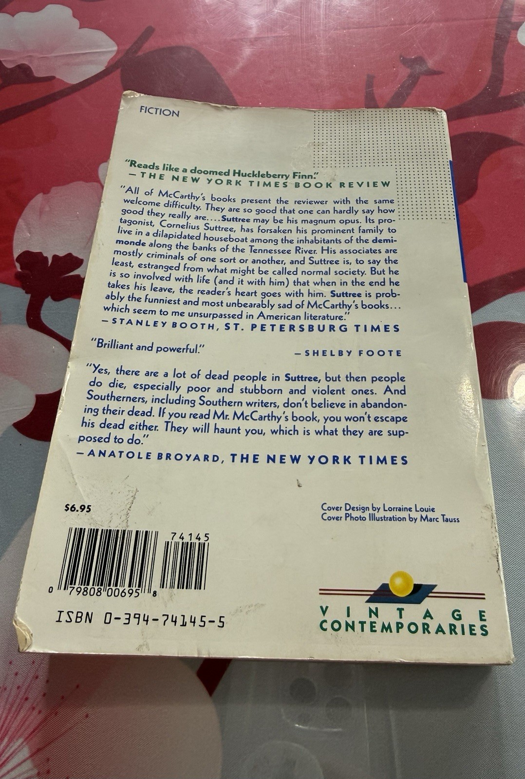 Suttree by Cormac Mccarthy (1986, Trade Paperback)