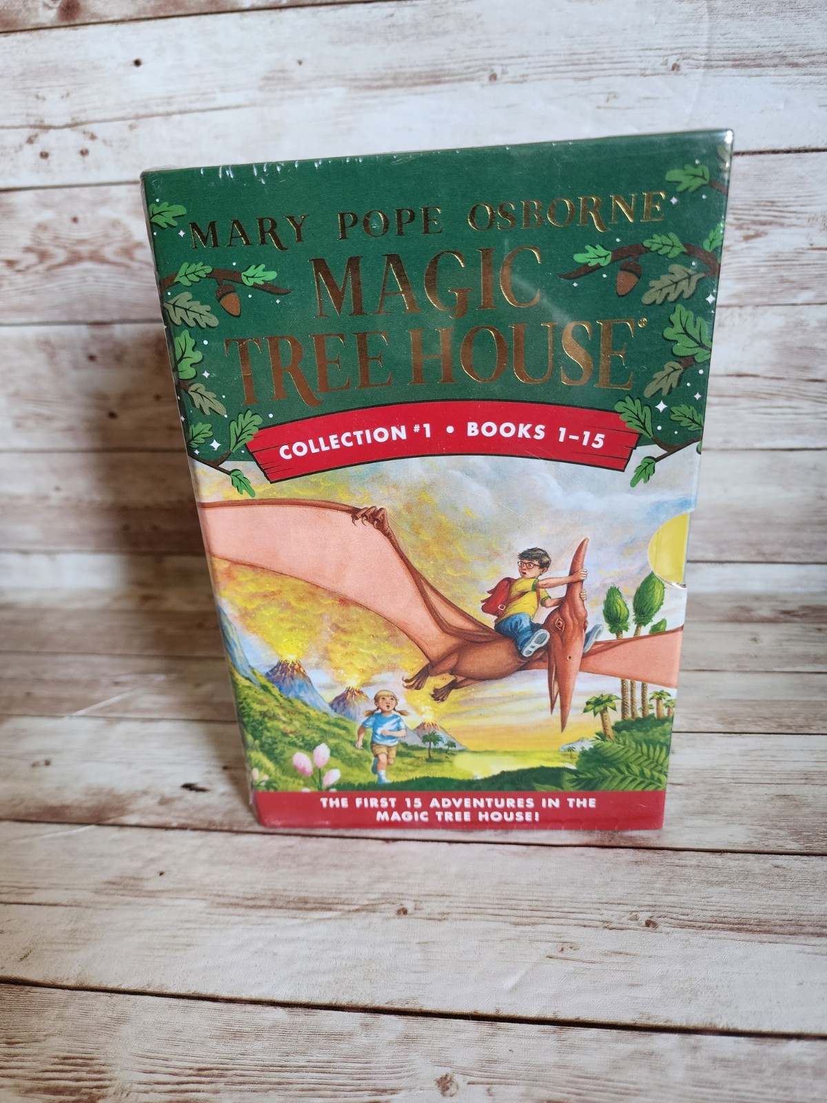 Magic Tree House Boxed Set Books 1-15 Mary Pope Osborne Collection #1 Sealed New