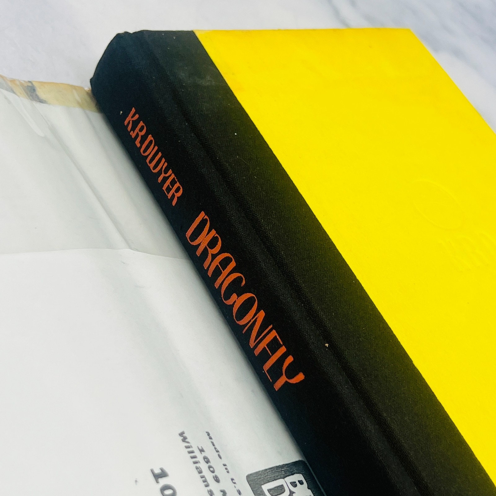 Dragonfly — K.R. Dwyer (Dean R. Koontz) 1975 First Edition Hardcover DJ Mystery