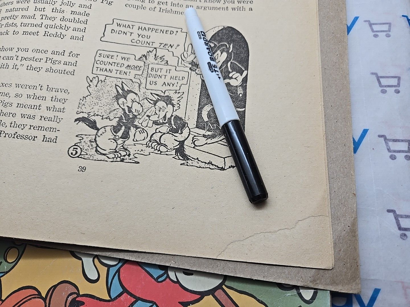 Walt Disney’s Mickey Mouse, Donald Duck & Pals | 1930s Vintage Children’s Book