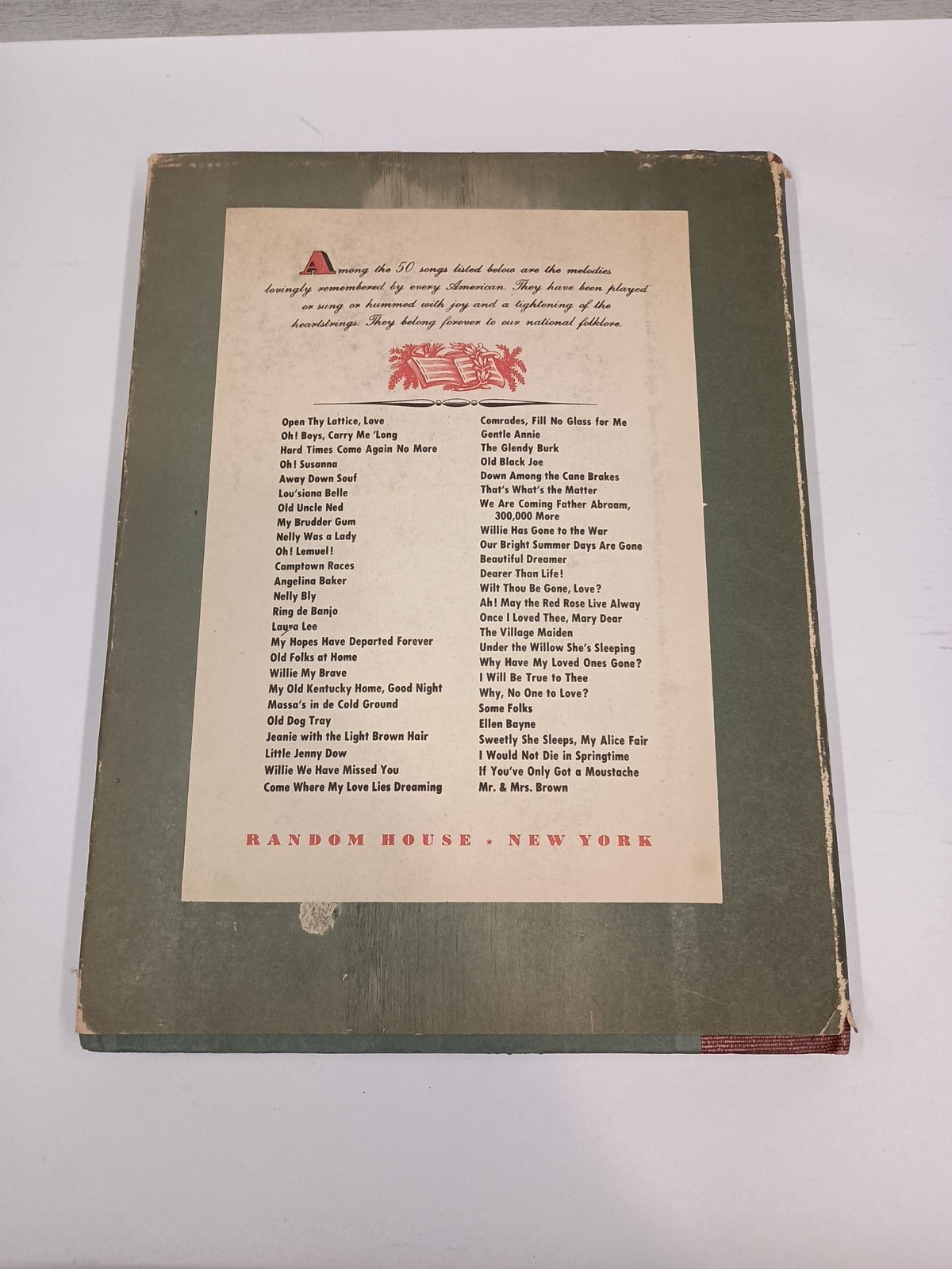 A Treasury of Stephen Foster : First Printing