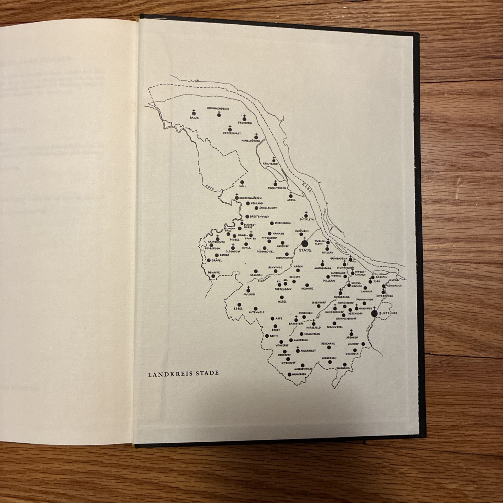 Vintage Book (In German) Art Monuments Lower Saxony Stade Dist. Germany 1965