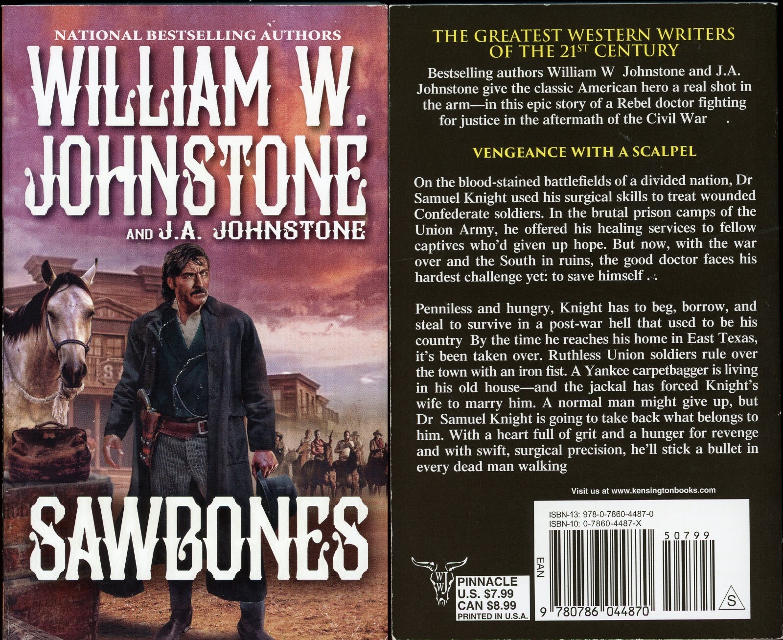 Sawbones Western Adventure Complete Series Paperback by William W. Johnstone