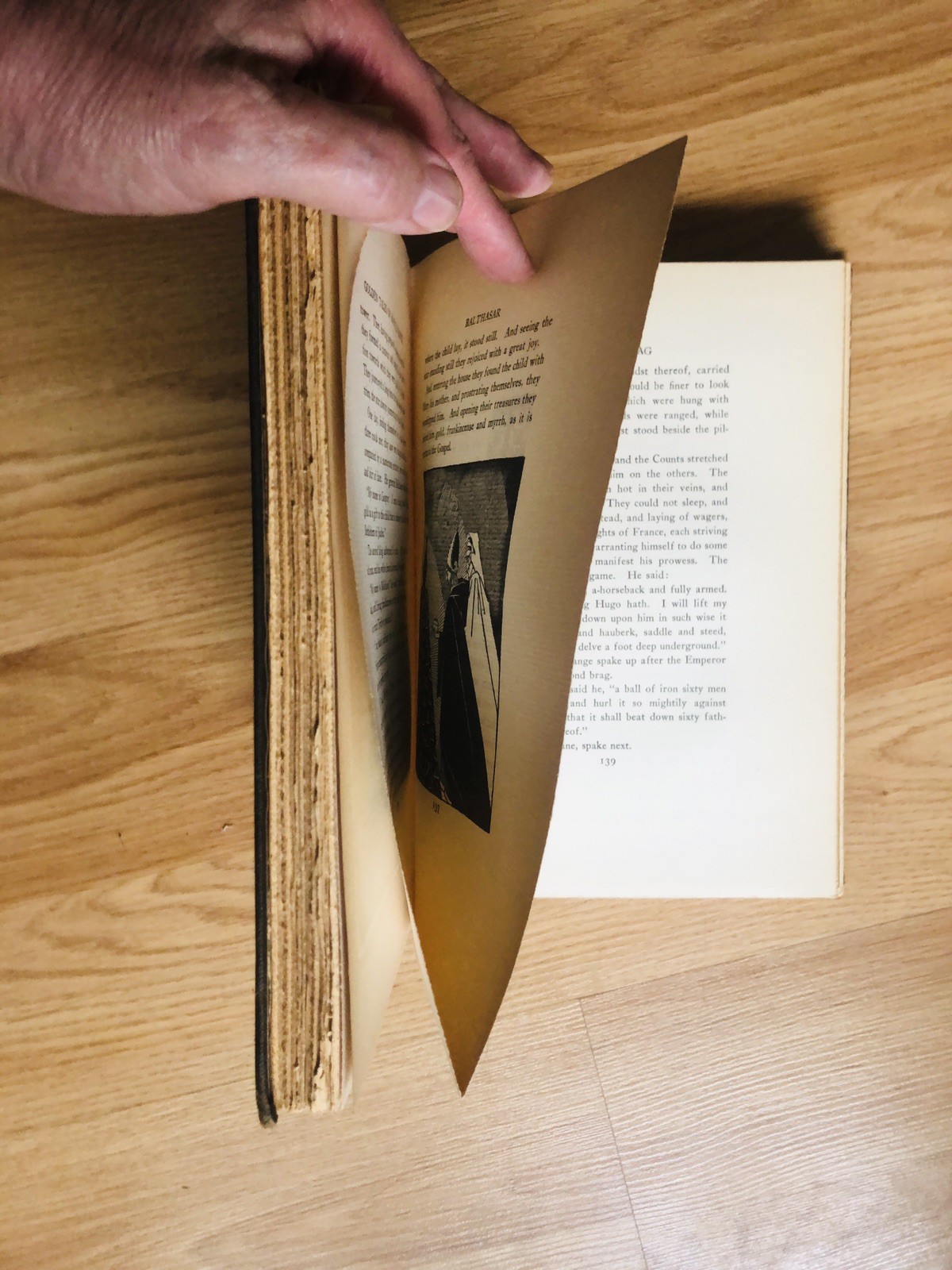 GOLDEN TALES OF ANATOLE FRANCE, 1927 Book L.A. Patterson RARE Uncut Pages