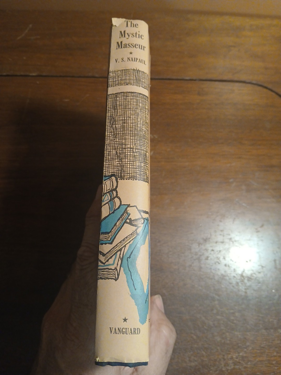 The Mystic Masseur V.S. Naipaul 1959 HCDJ First US Edition VG