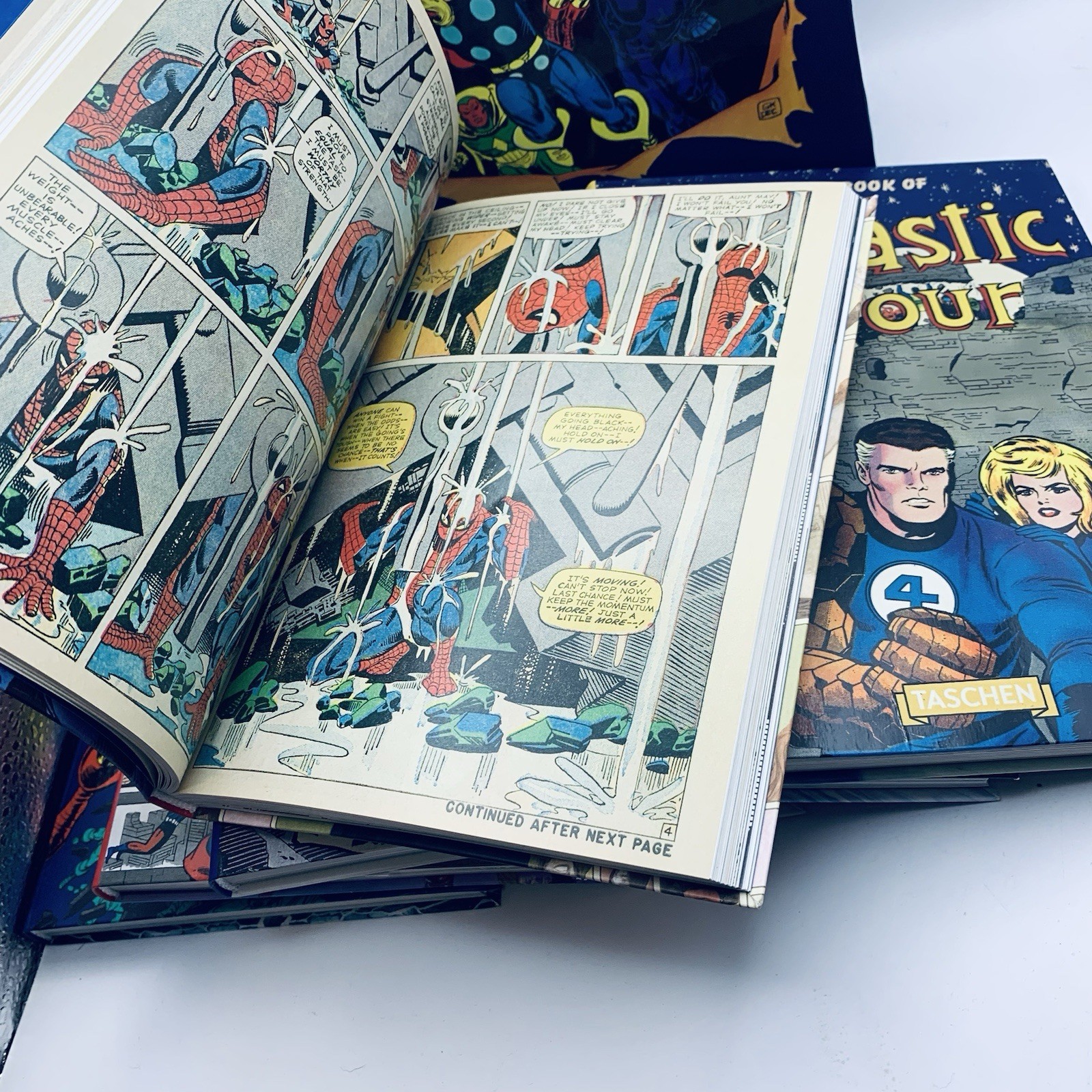 Marvel Super Heroes: 6-Book Set, Author Roy Thomas Taschen Ironman Spiderman
