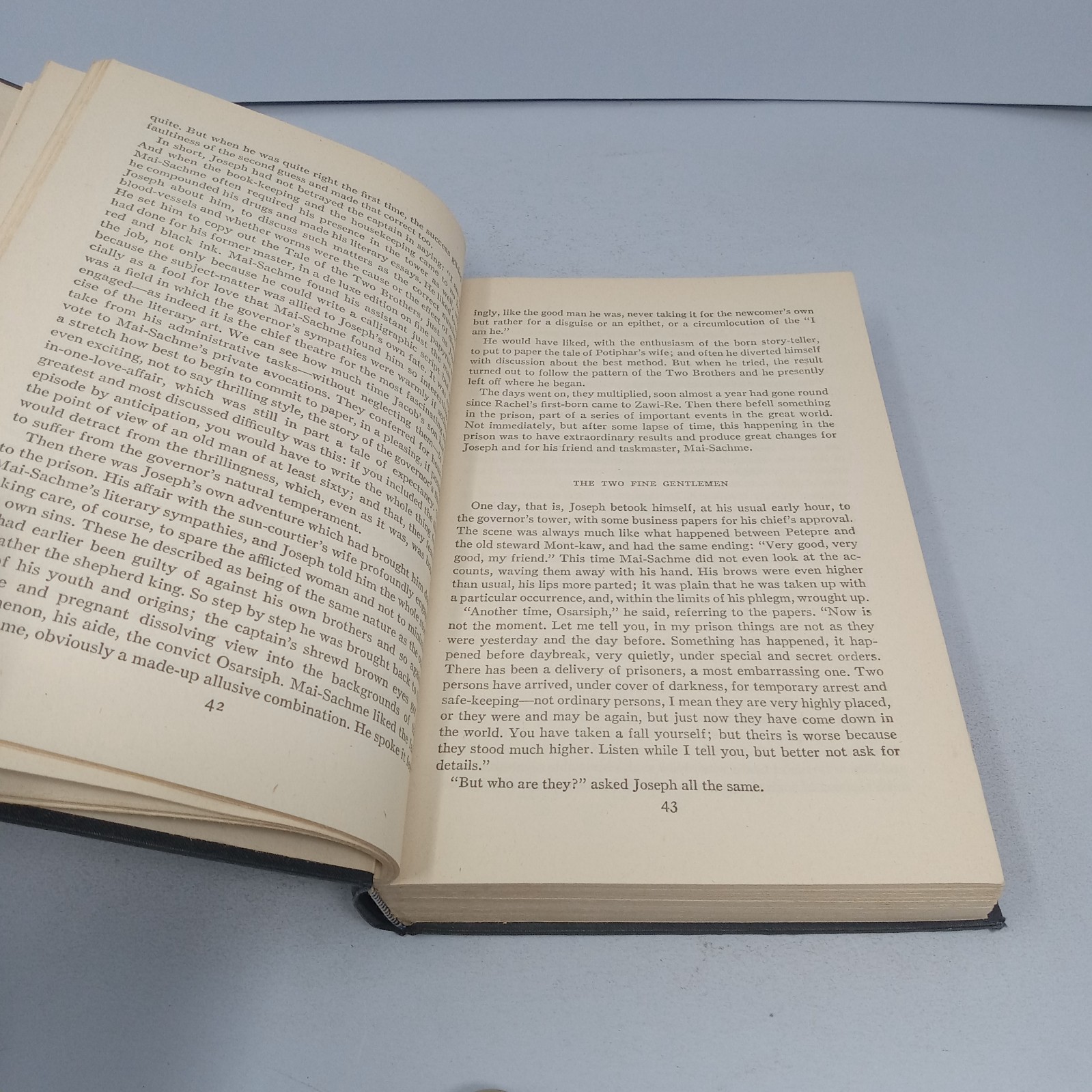 Joseph the Provider: 1944 Alfred A. Knopf Hardcover by Thomas Mann