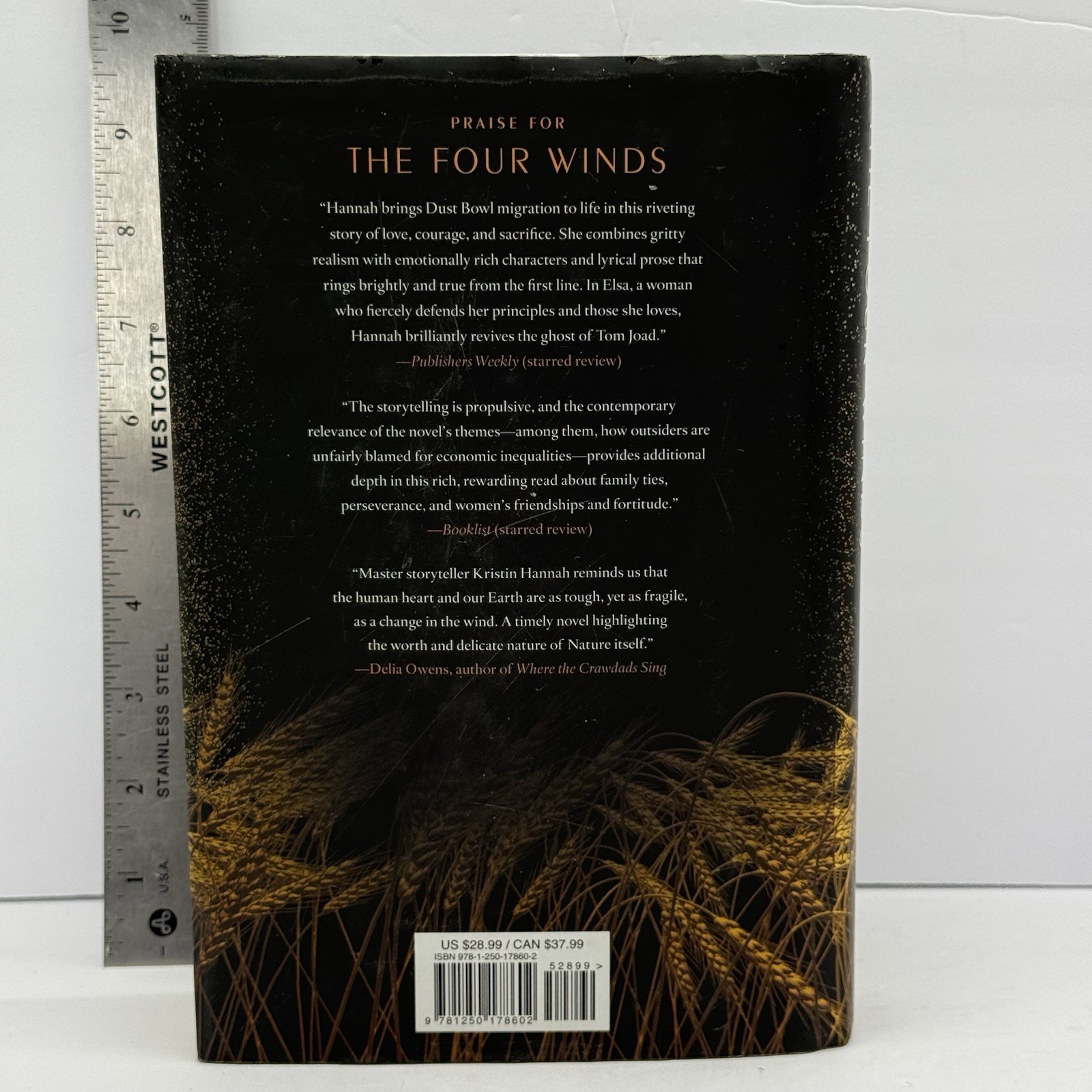 The Four Winds by Kristin Hannah (2021, HCDJ 1st Edition 1st Printing)