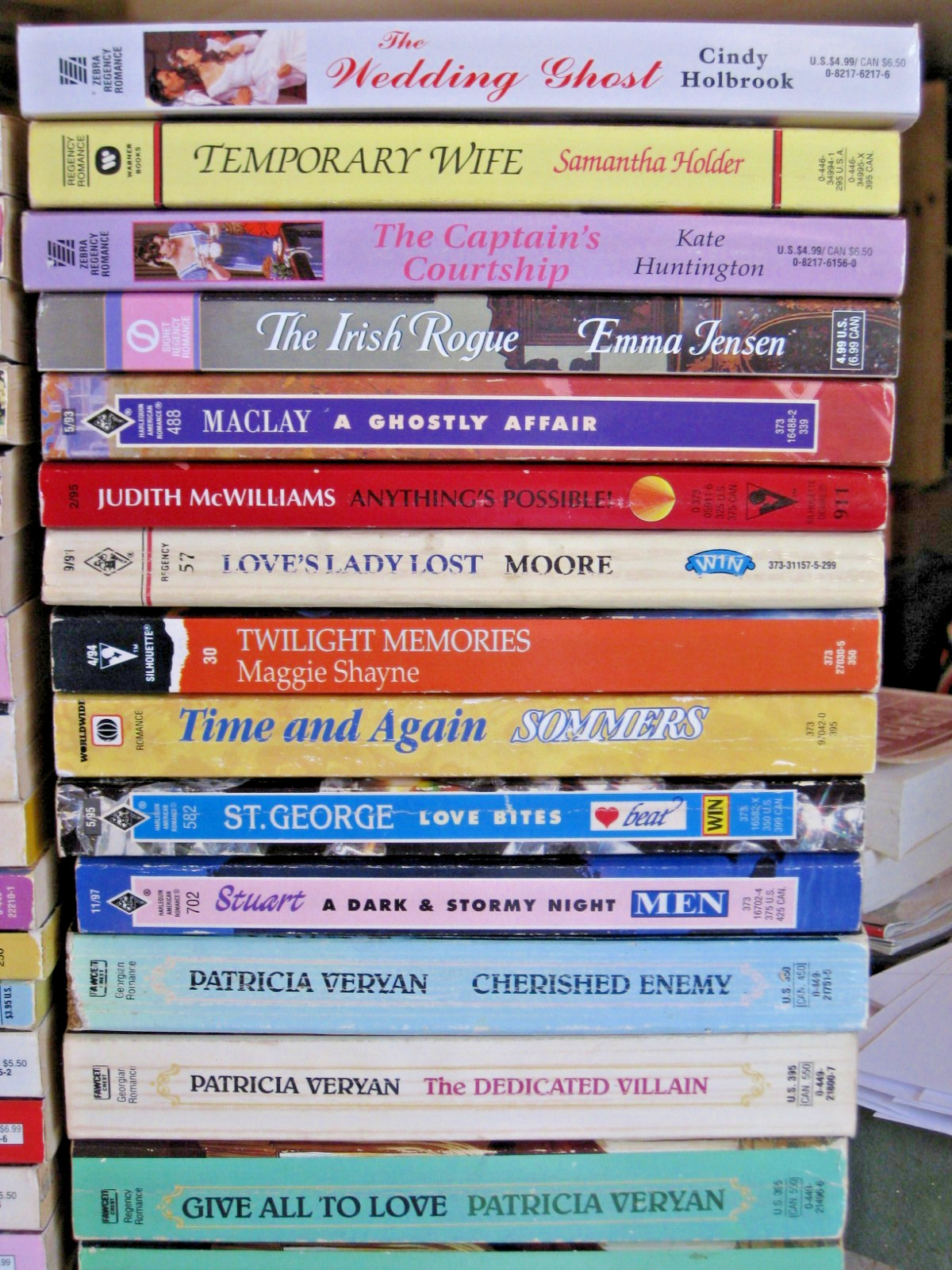 Lot of 51 Vintage Regency Romance Novels – PICK-N-CHOOSE – Very Good – Paperback