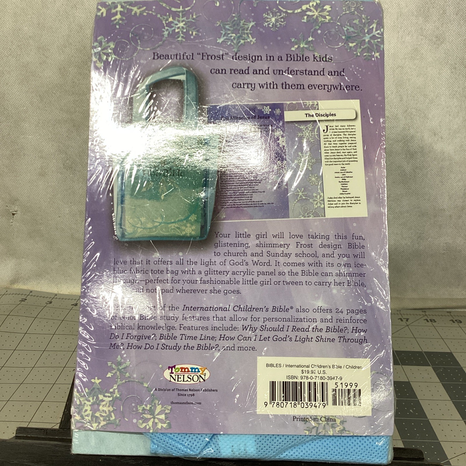 Holy Bible-ICB [With Tote Bag] by Thomas Nelson New Factory Sealed