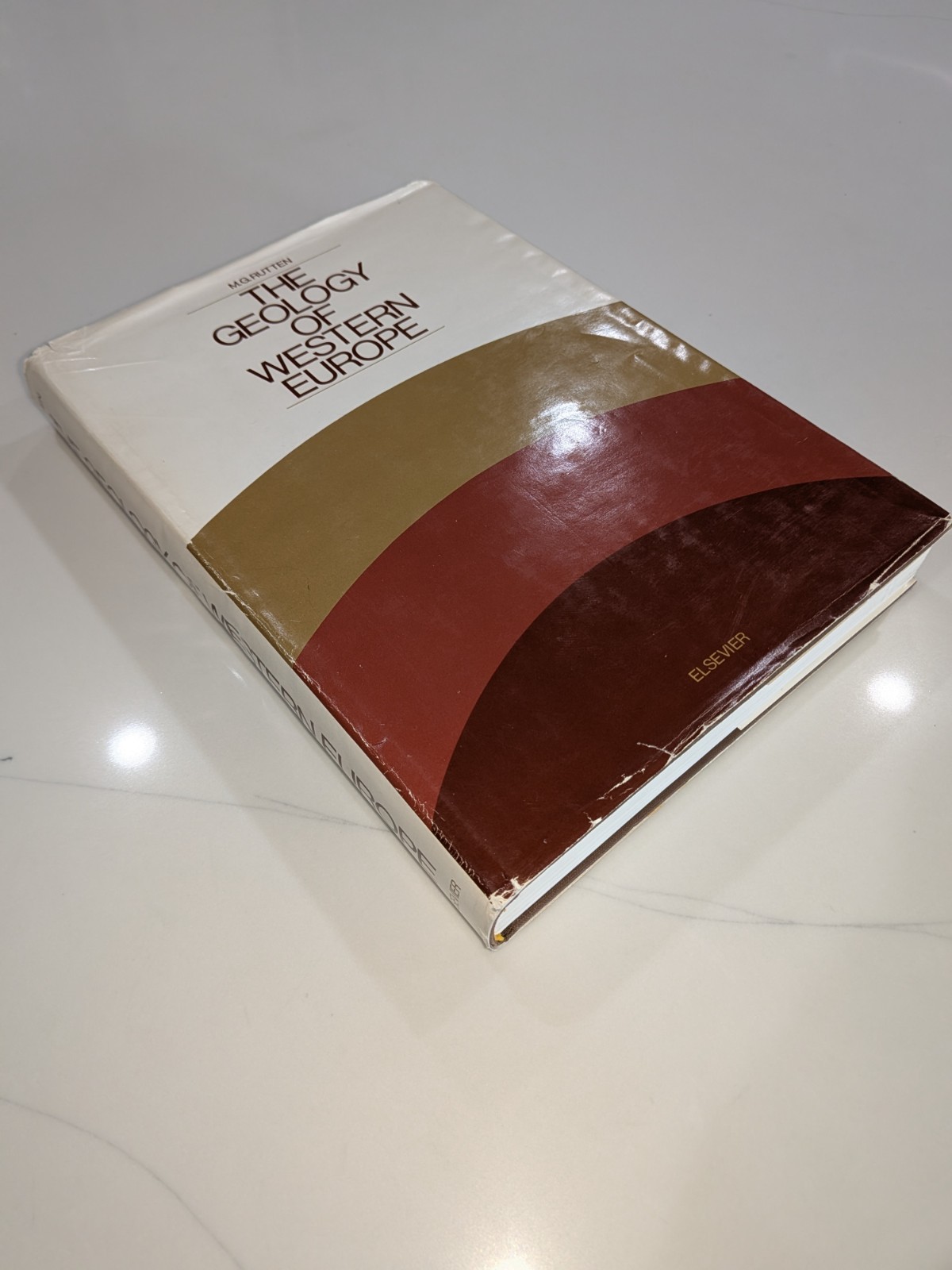The Geology of Western Europe – M G Rutten | 1969 | Elsevier, HC + Clipping