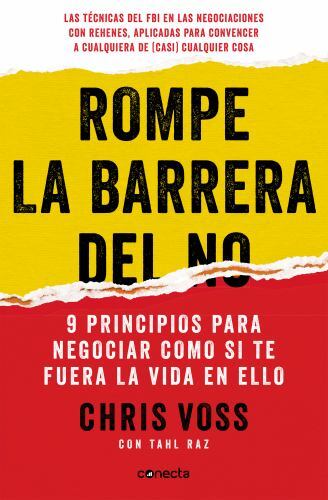 Rompe la Barrera Del NO / Never Split the Difference by Chris Voss (2022, Trade