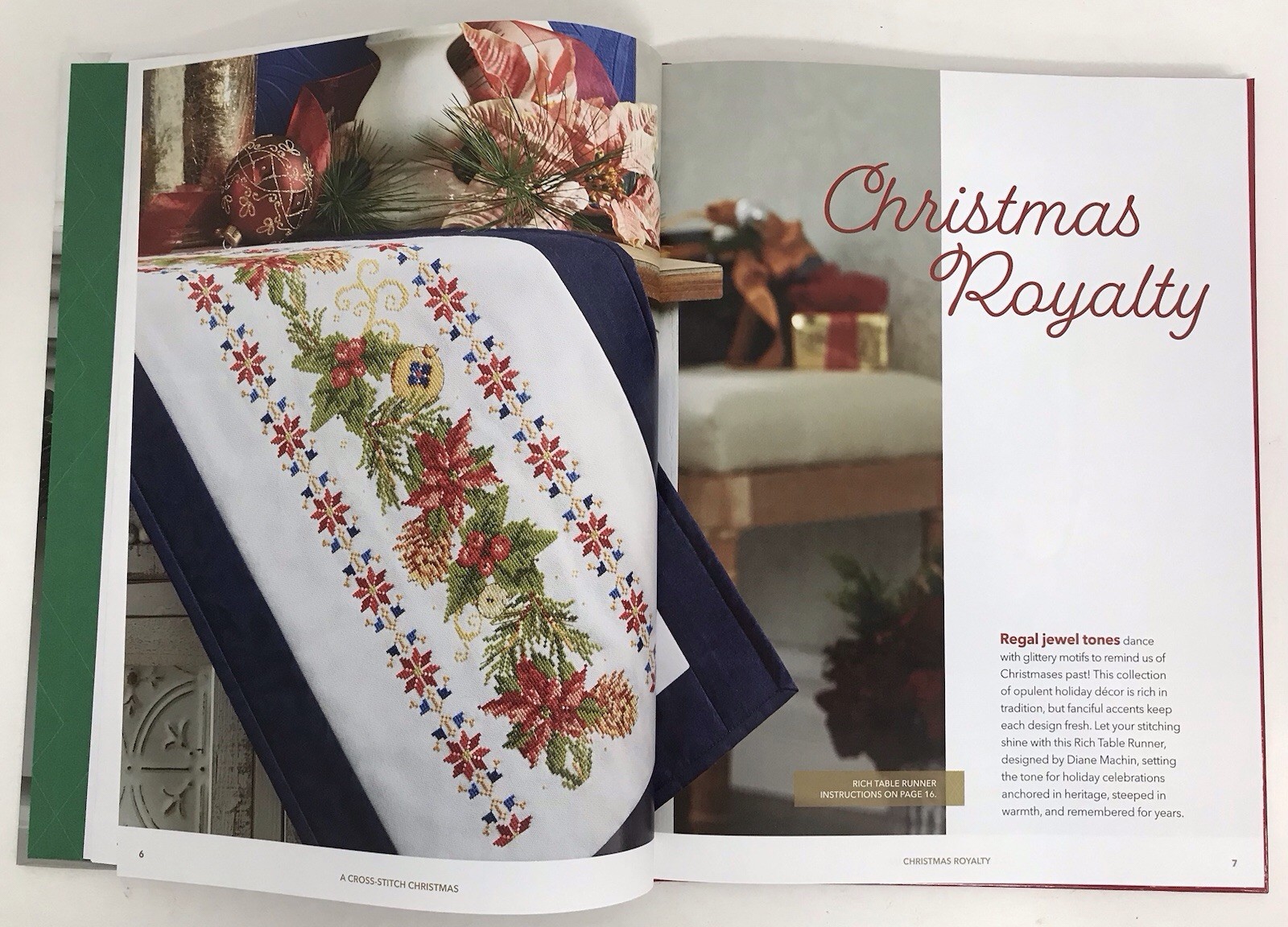 Craftways A Cross-Stitch Christmas HANDCRAFTED HOLIDAYS Patterns Plans