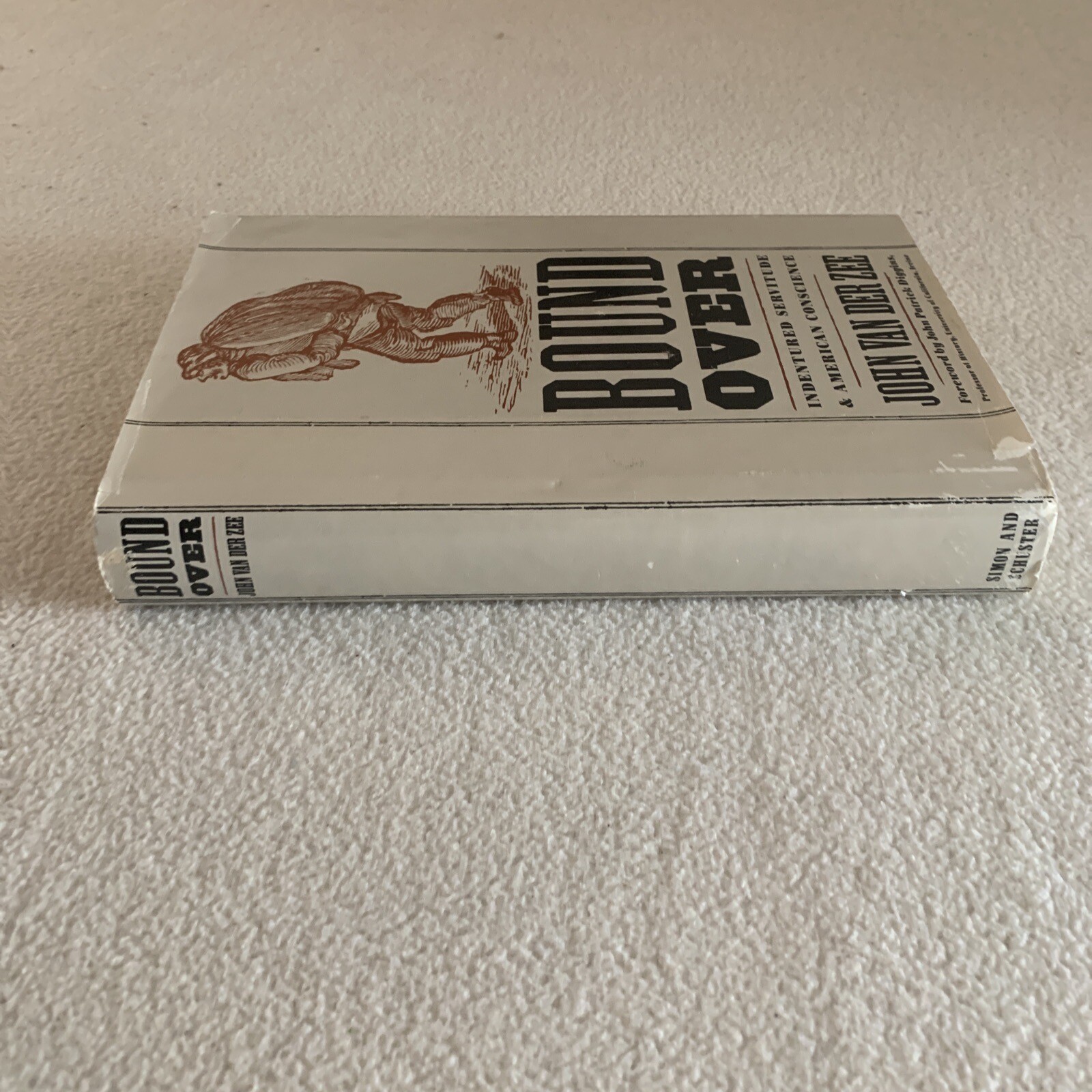 1st/1st! Bound Over by John Van Der Zee 1985 HCDJ Very good
